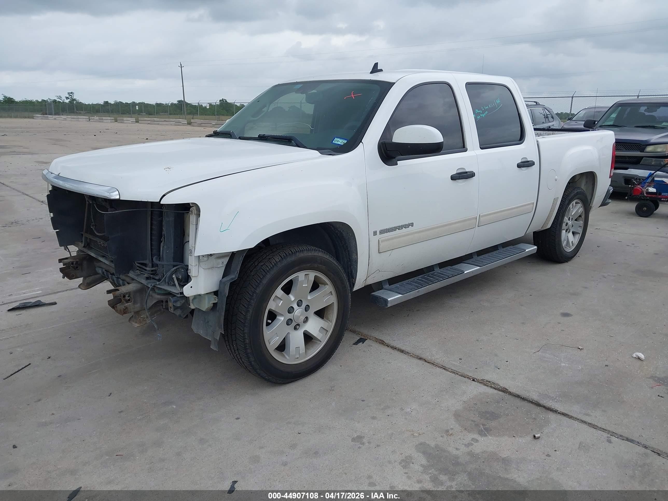 2008 Gmc Sierra 1500 Sle1 White vin: 3GTEC13038G245557