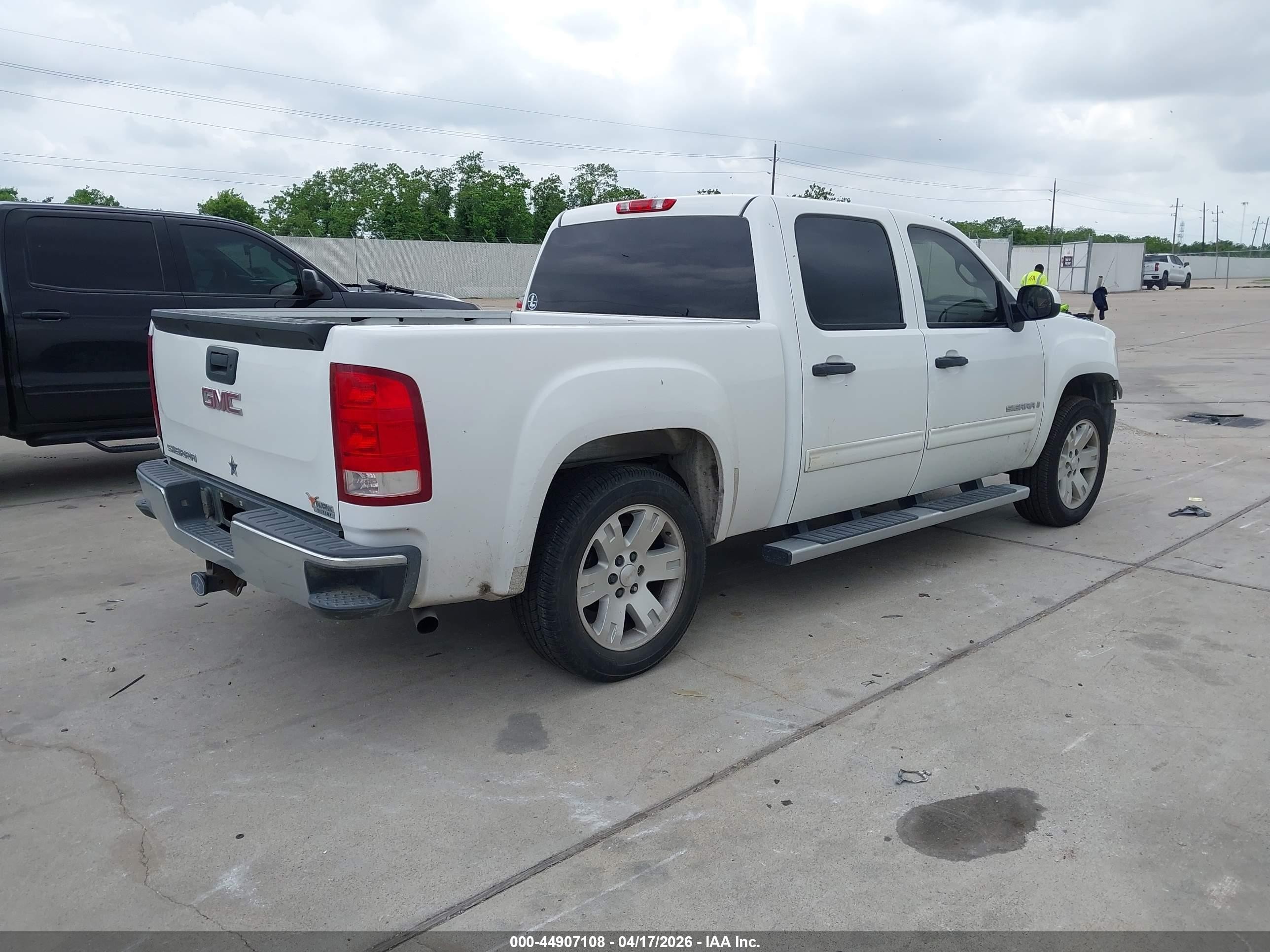 2008 Gmc Sierra 1500 Sle1 White vin: 3GTEC13038G245557