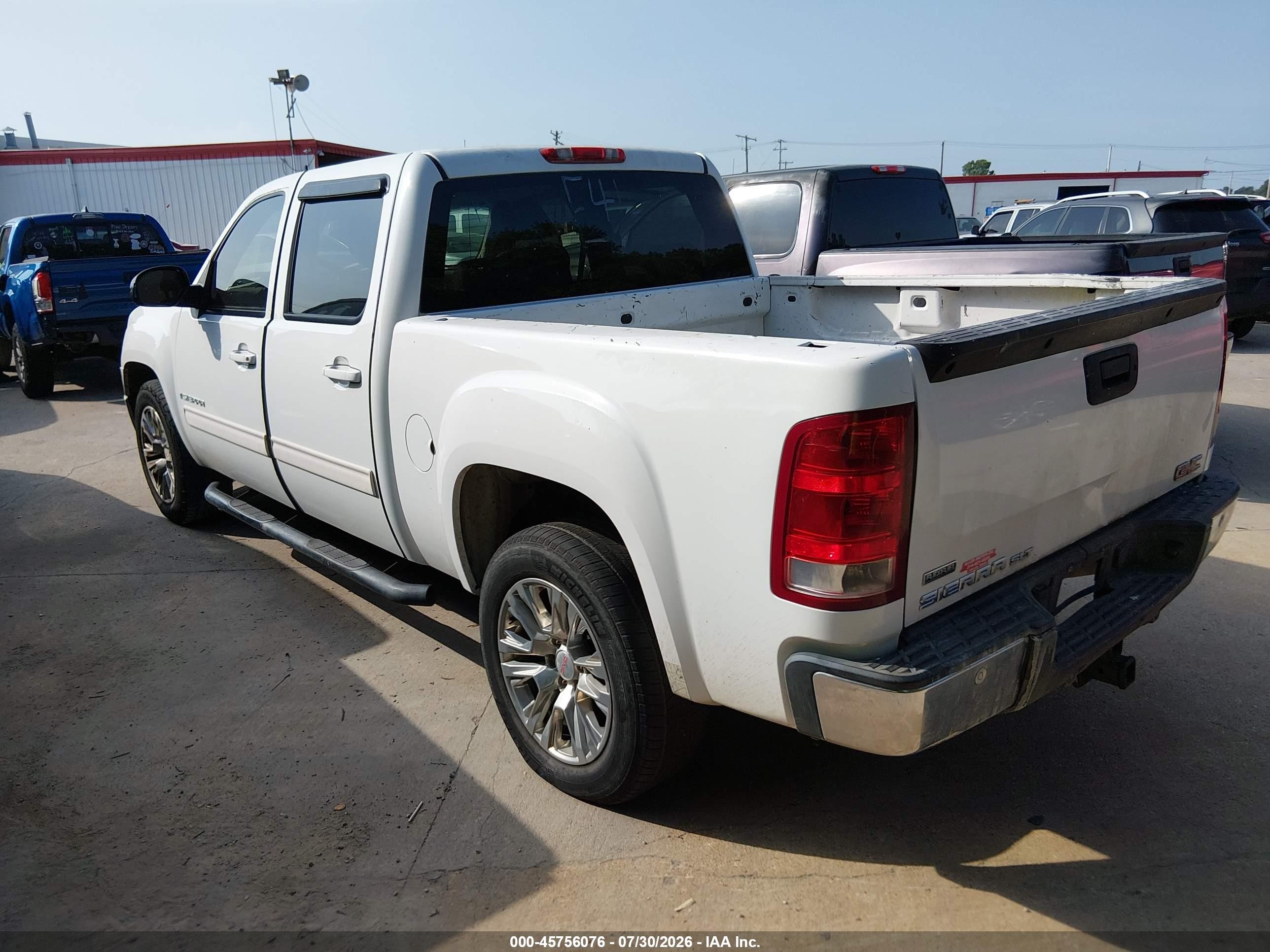 2008 Gmc Sierra 1500 Slt Белый vin: 3GTEC13038G263301