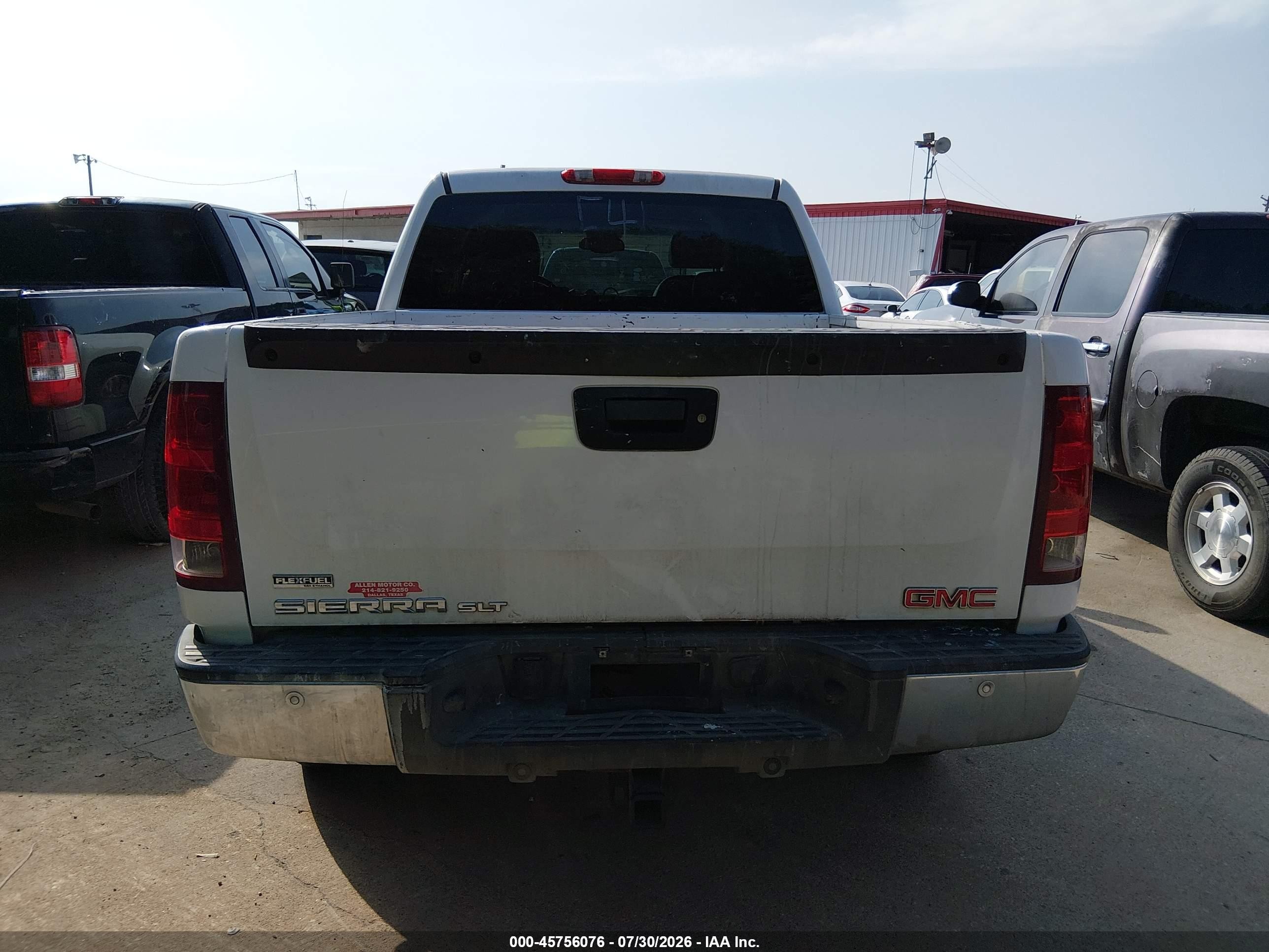 2008 Gmc Sierra 1500 Slt Белый vin: 3GTEC13038G263301
