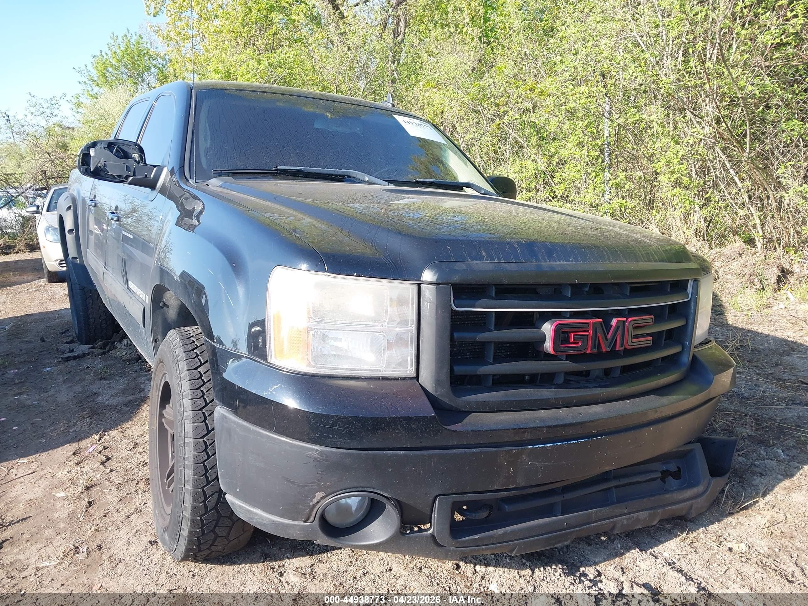 2007 Gmc Sierra 1500 Slt Black vin: 3GTEC13087G538062