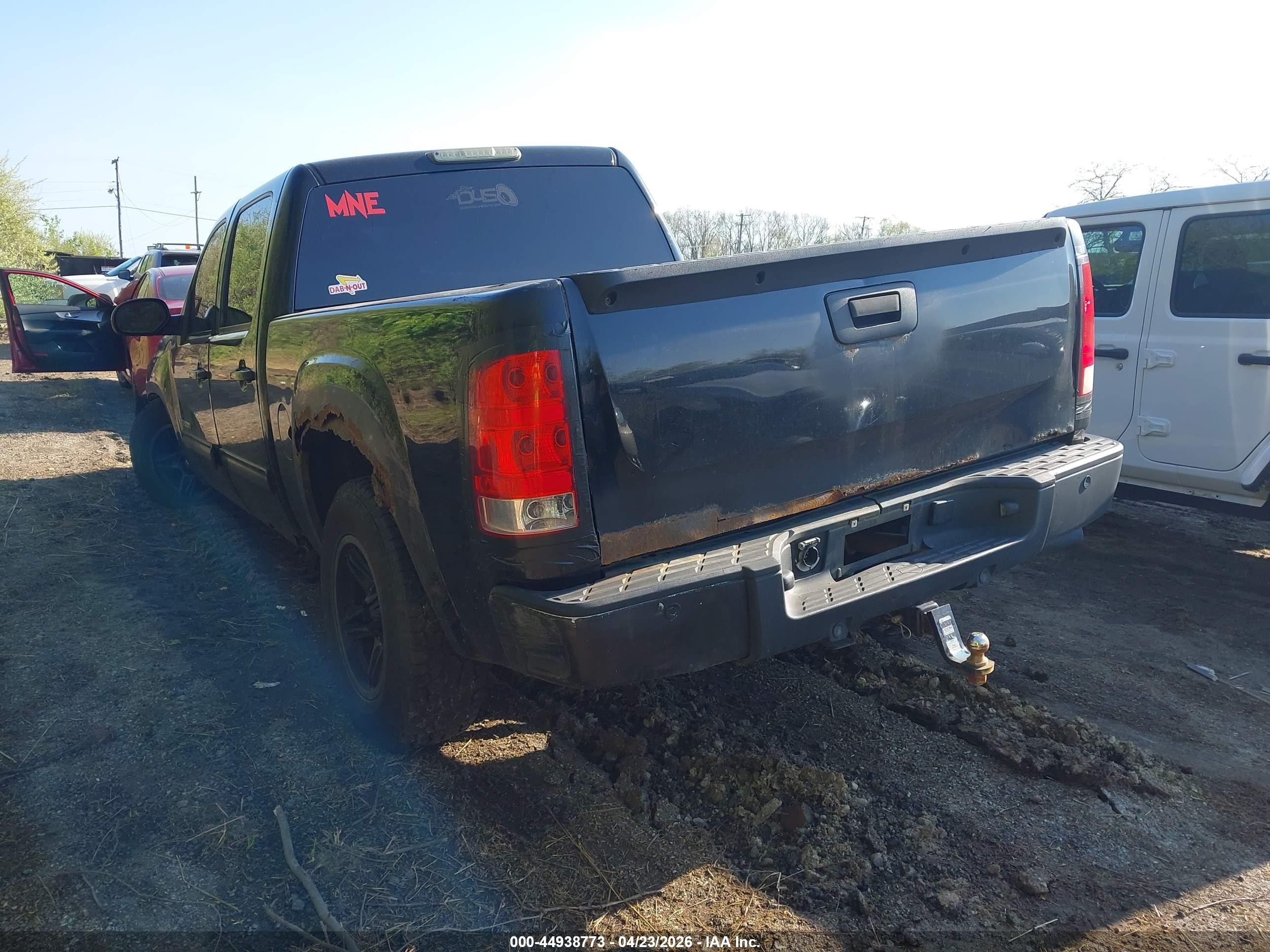 2007 Gmc Sierra 1500 Slt Black vin: 3GTEC13087G538062