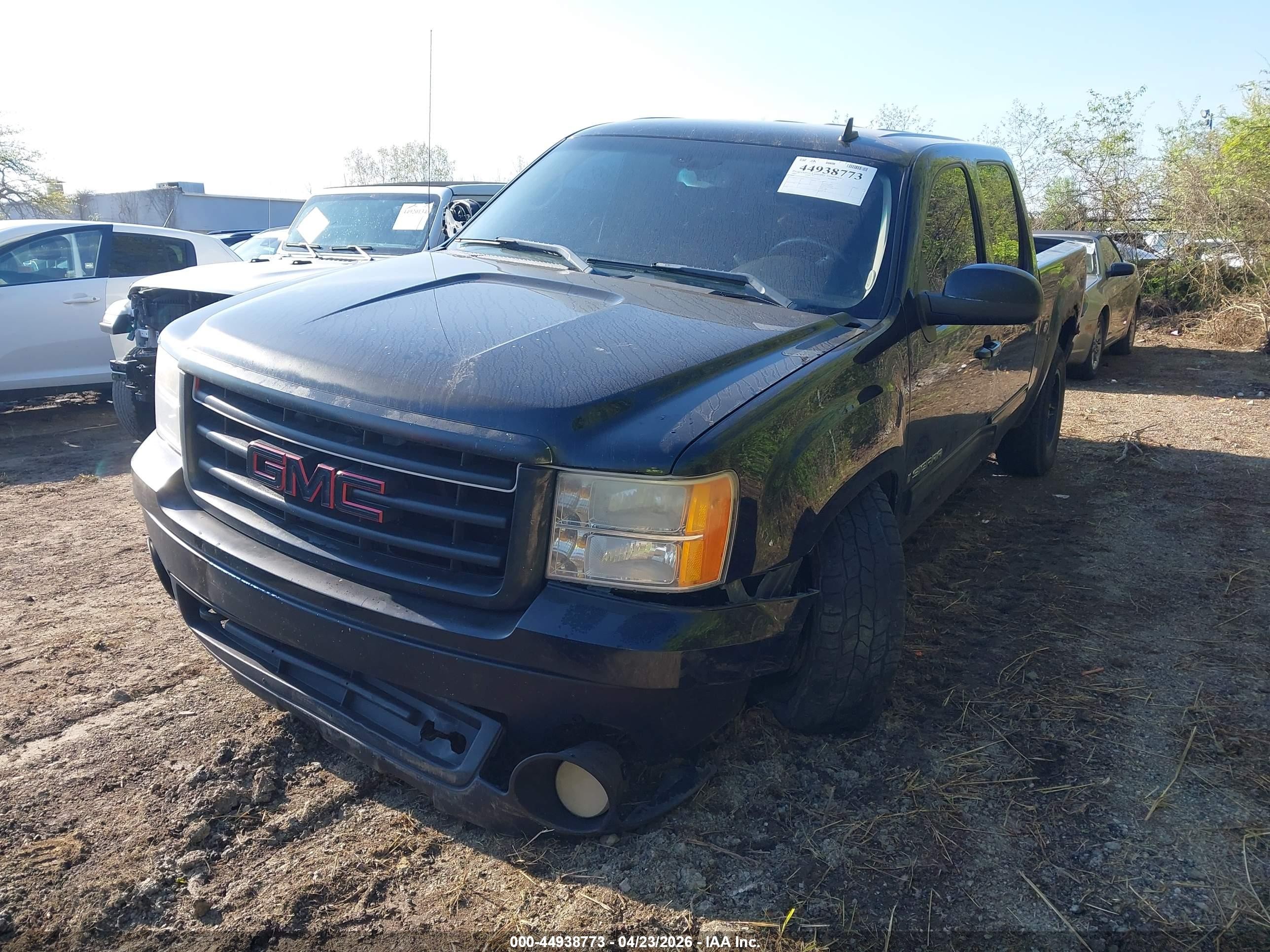 2007 Gmc Sierra 1500 Slt Black vin: 3GTEC13087G538062