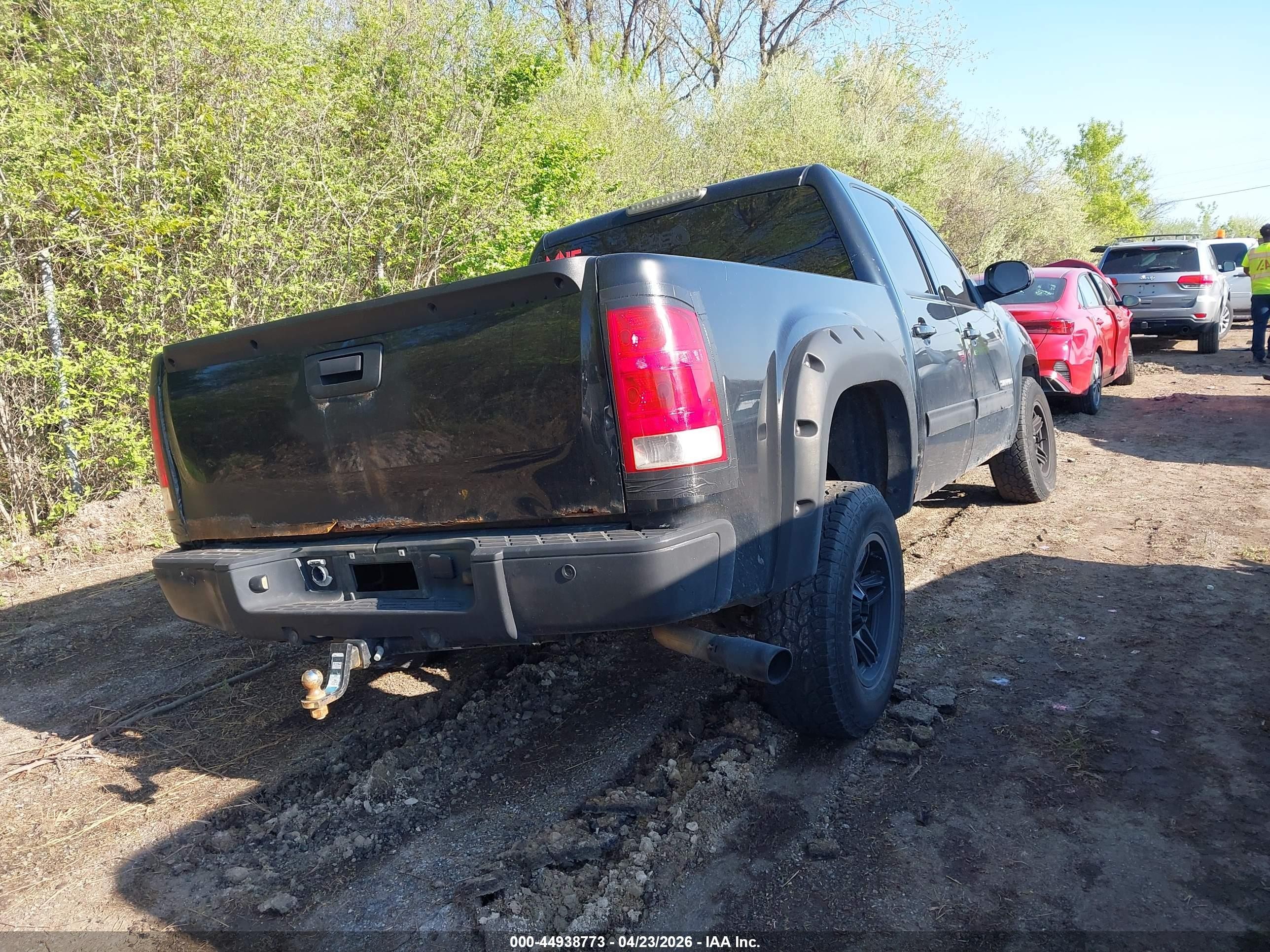 2007 Gmc Sierra 1500 Slt Black vin: 3GTEC13087G538062