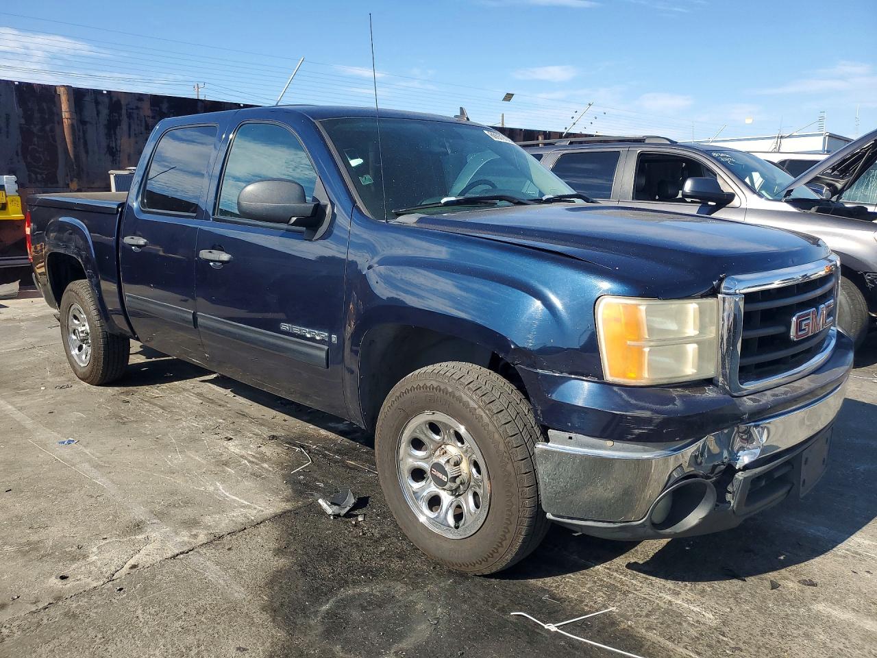 2007 Gmc New Sierra C1500 Blue vin: 3GTEC13C27G529478