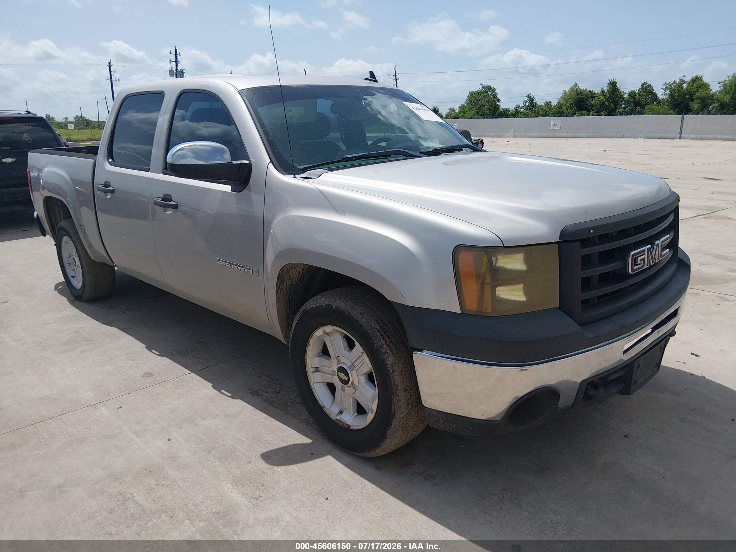2009 Gmc Sierra 1500 Work Truck Серебряный vin: 3GTEC13C39G221383