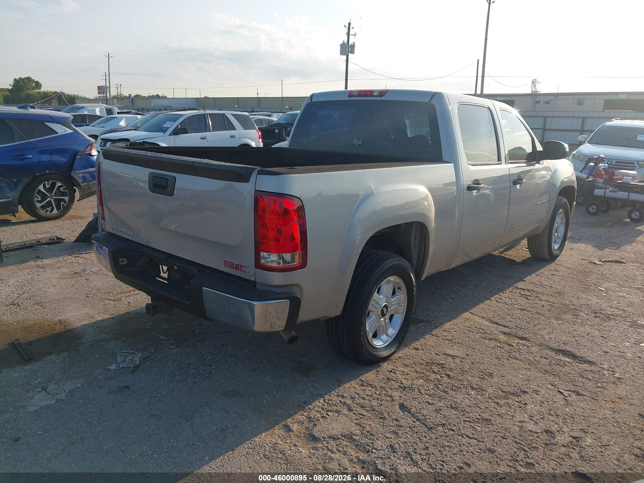 2009 Gmc Sierra 1500 Work Truck Silver vin: 3GTEC13C39G221383