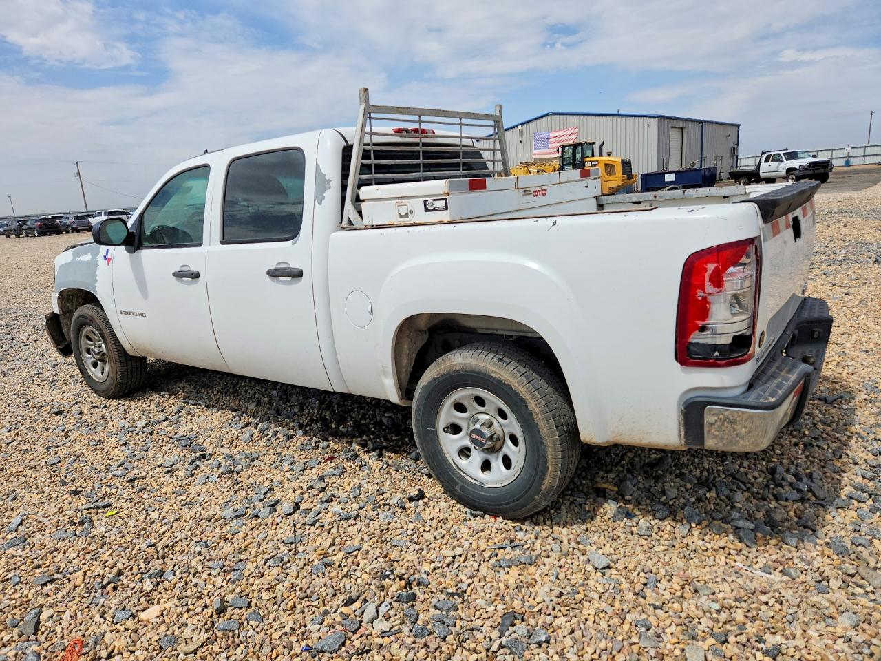 2007 Gmc Sierra White vin: 3GTEC13C47G523178
