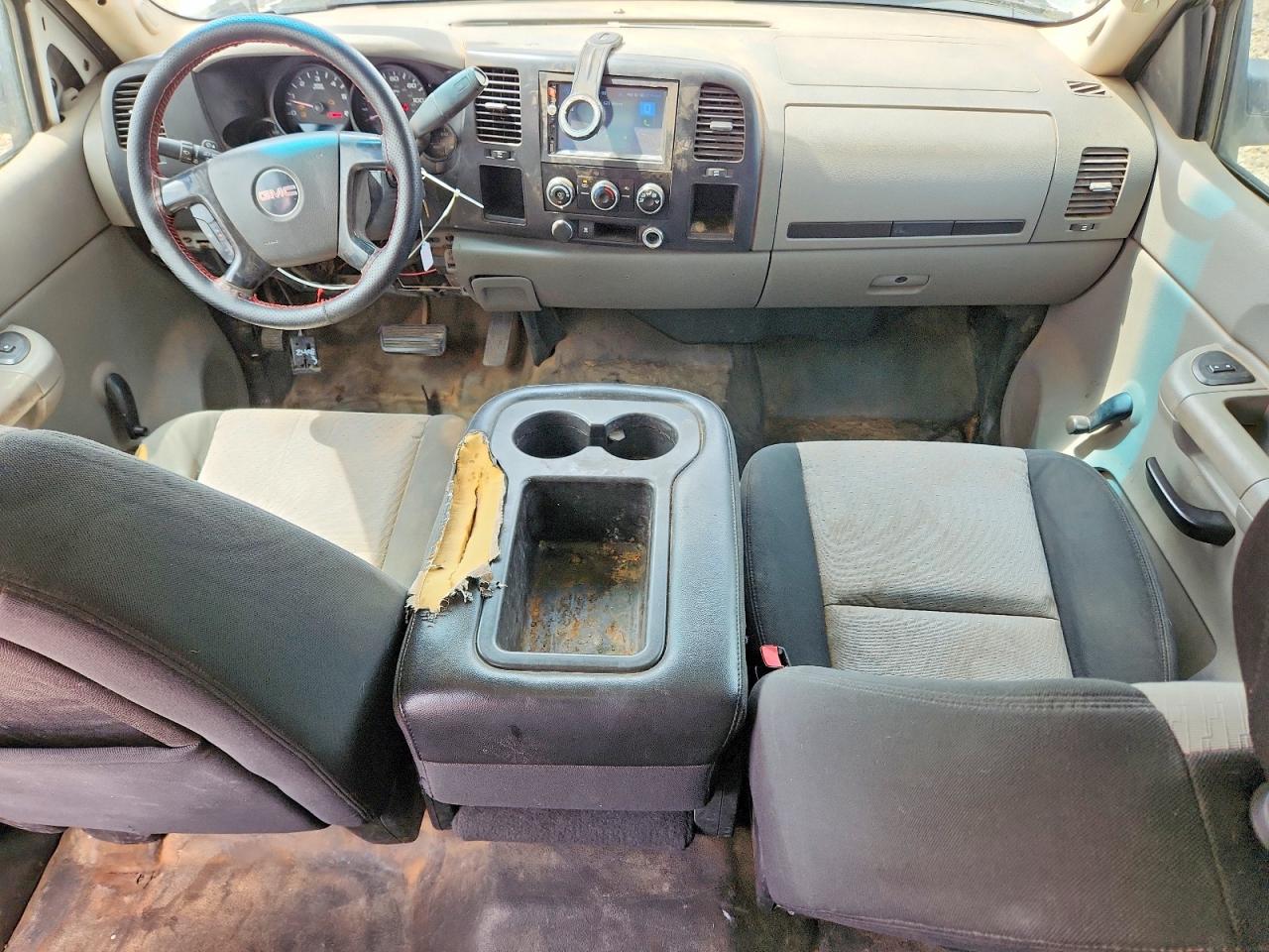 2007 Gmc Sierra White vin: 3GTEC13C47G523178
