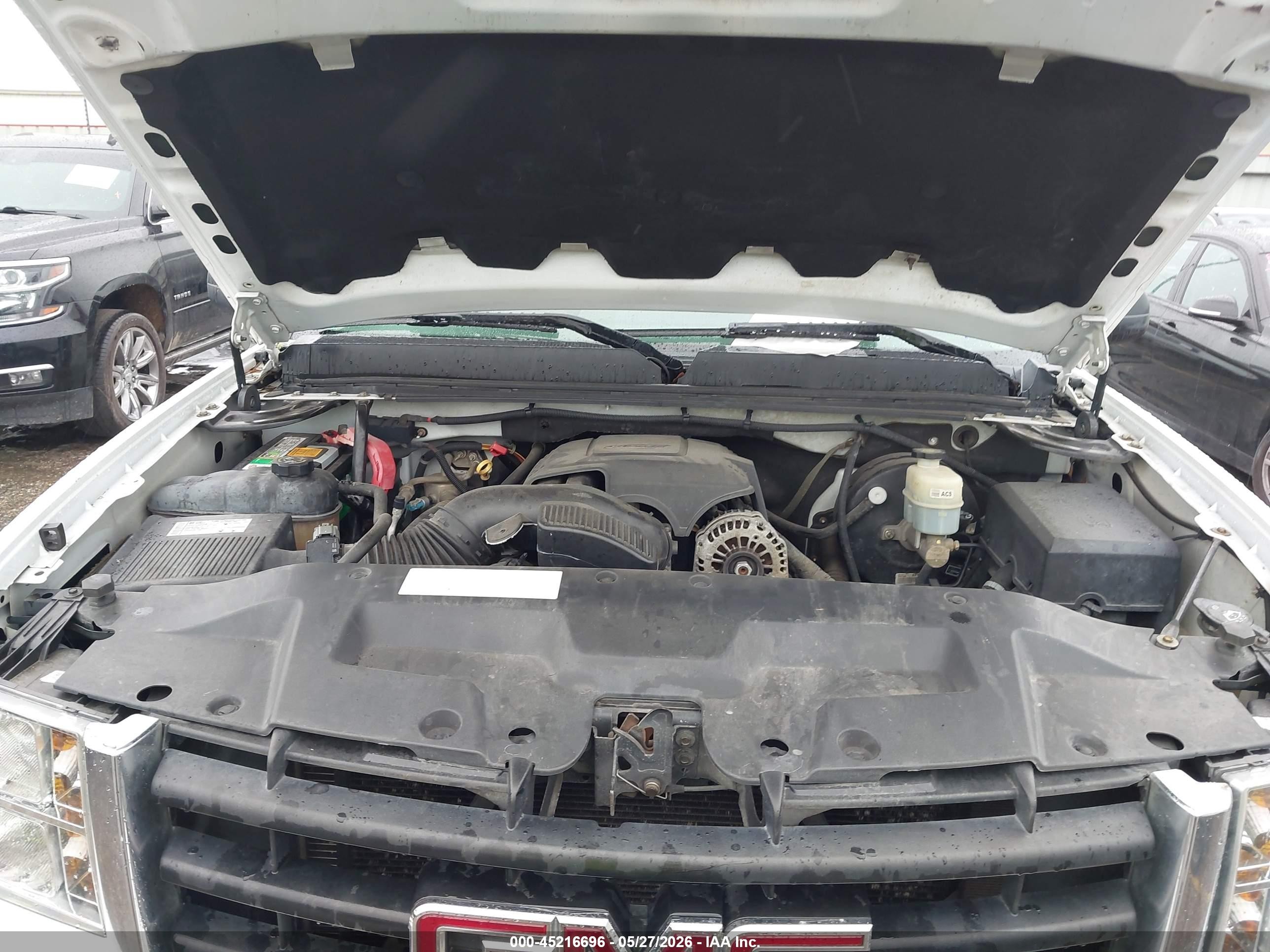 2009 Gmc Sierra 1500 Sl White vin: 3GTEC13C49G109644