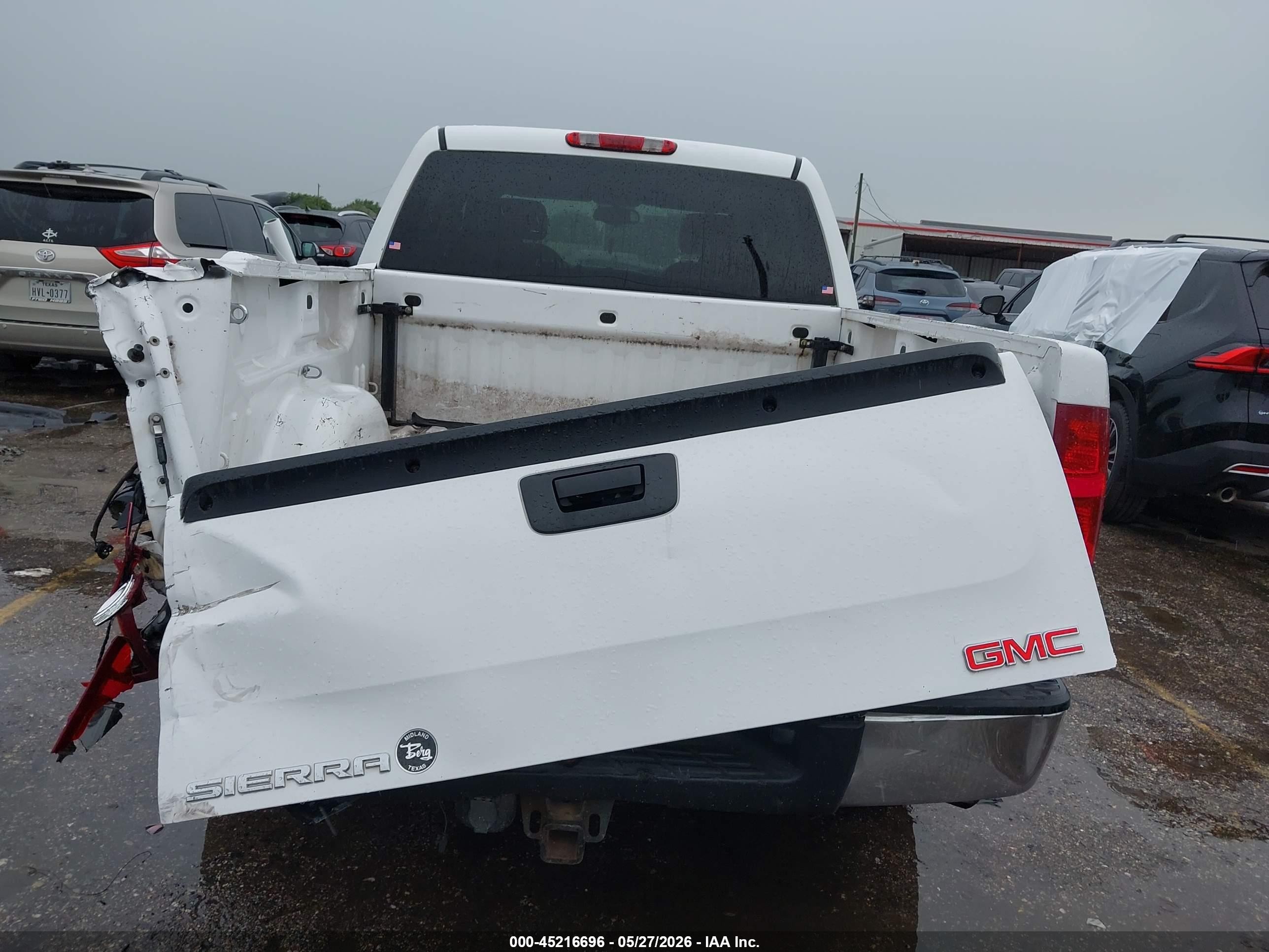2009 Gmc Sierra 1500 Sl White vin: 3GTEC13C49G109644