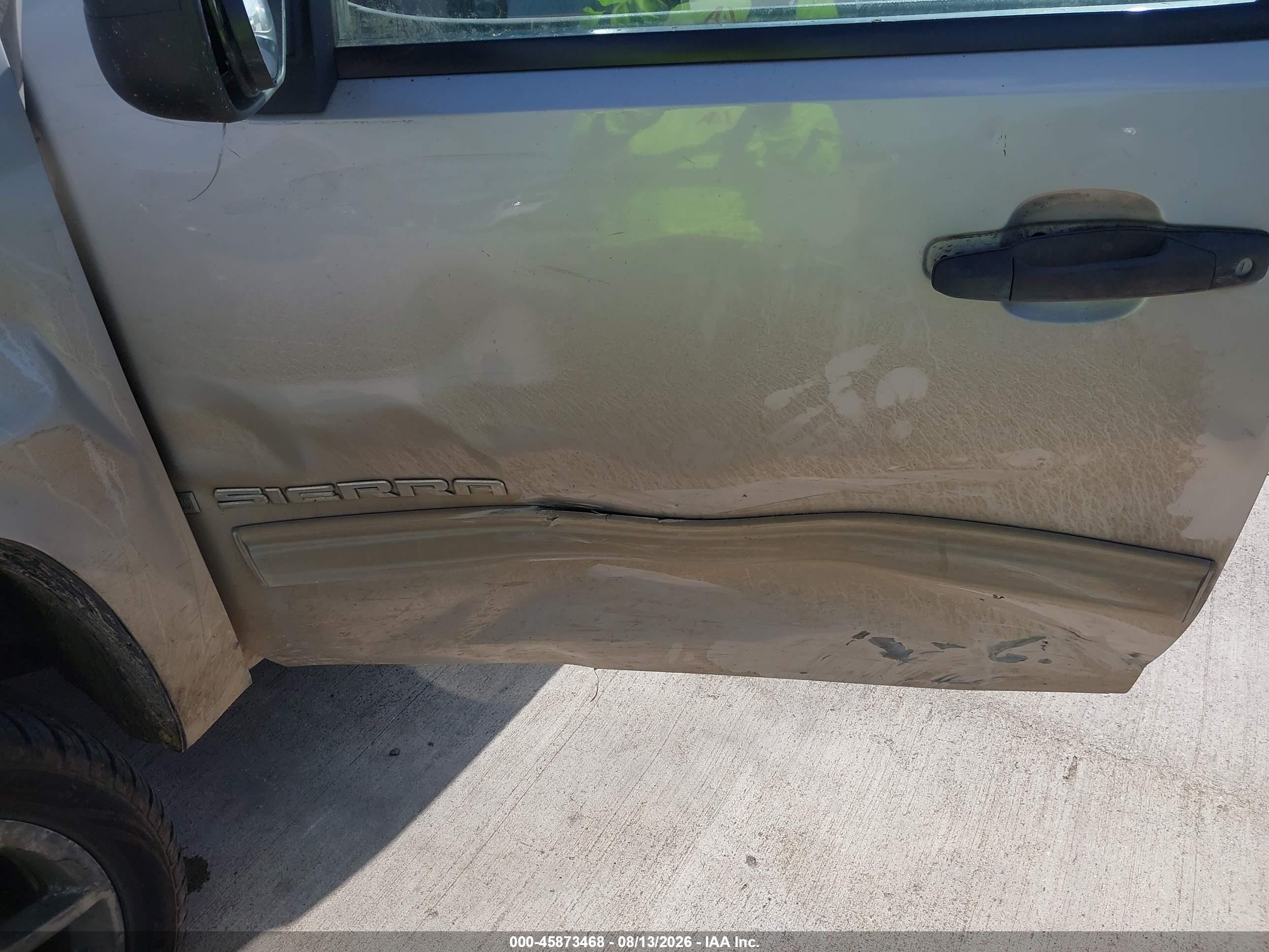 2009 Gmc Sierra 1500 Sl Silver vin: 3GTEC13C49G264615