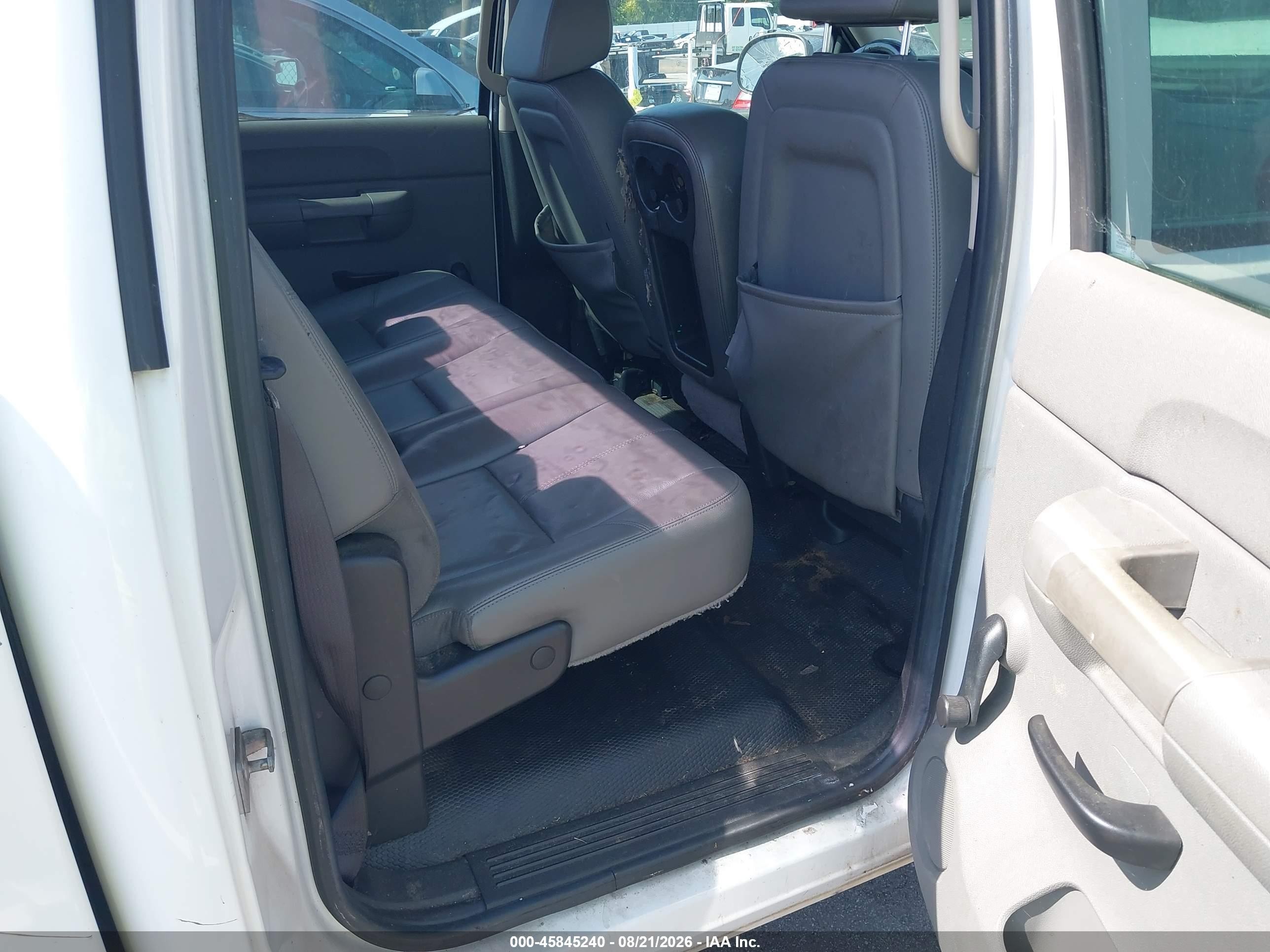 2009 Gmc Sierra 1500 Work Truck White vin: 3GTEC13C59G117851