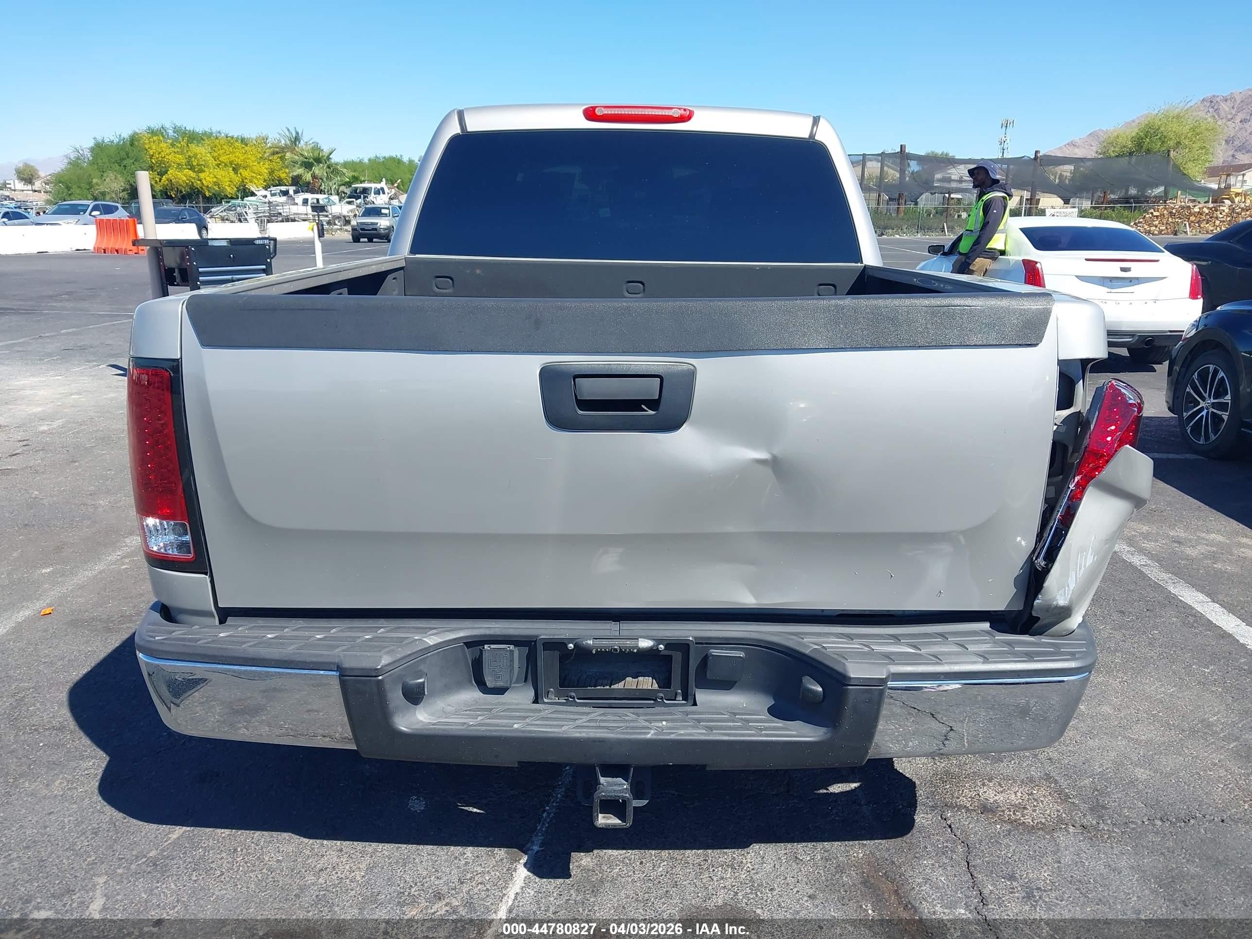 2009 Gmc Sierra 1500 Sl Silver vin: 3GTEC13C59G124878