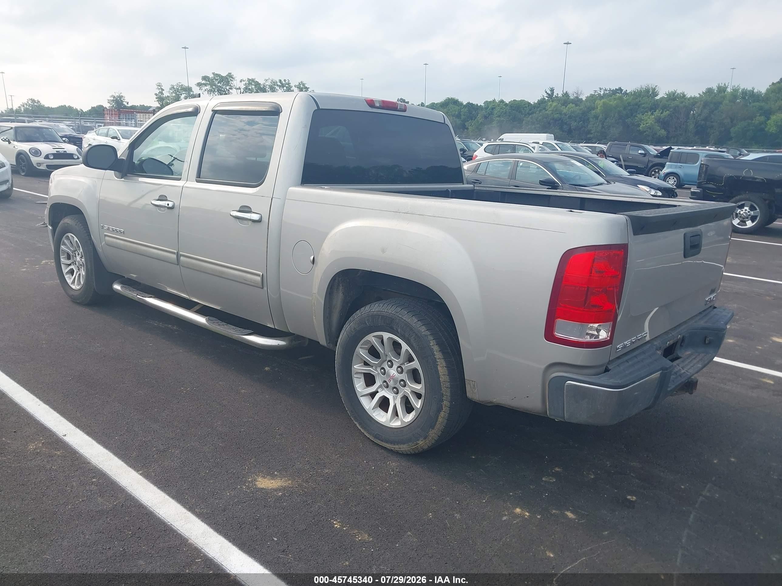 2008 Gmc Sierra 1500 Sl Tan vin: 3GTEC13C78G182537