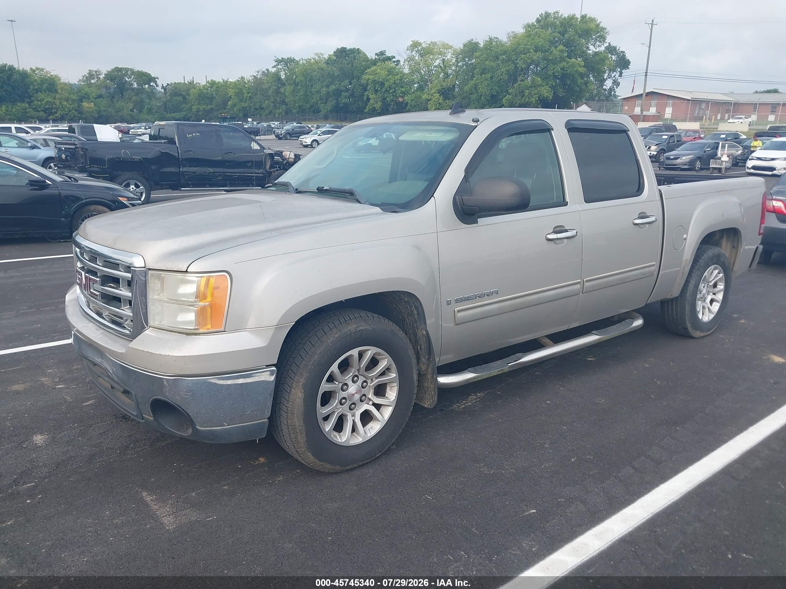 2008 Gmc Sierra 1500 Sl Tan vin: 3GTEC13C78G182537