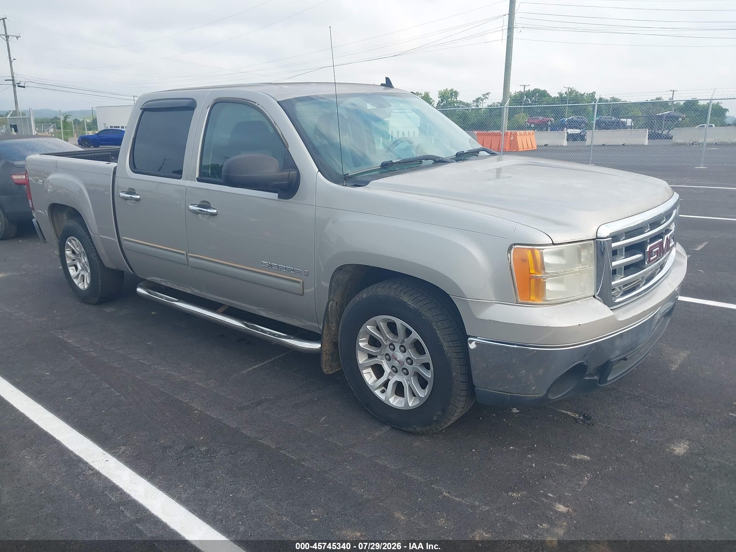 2008 Gmc Sierra 1500 Sl Tan vin: 3GTEC13C78G182537