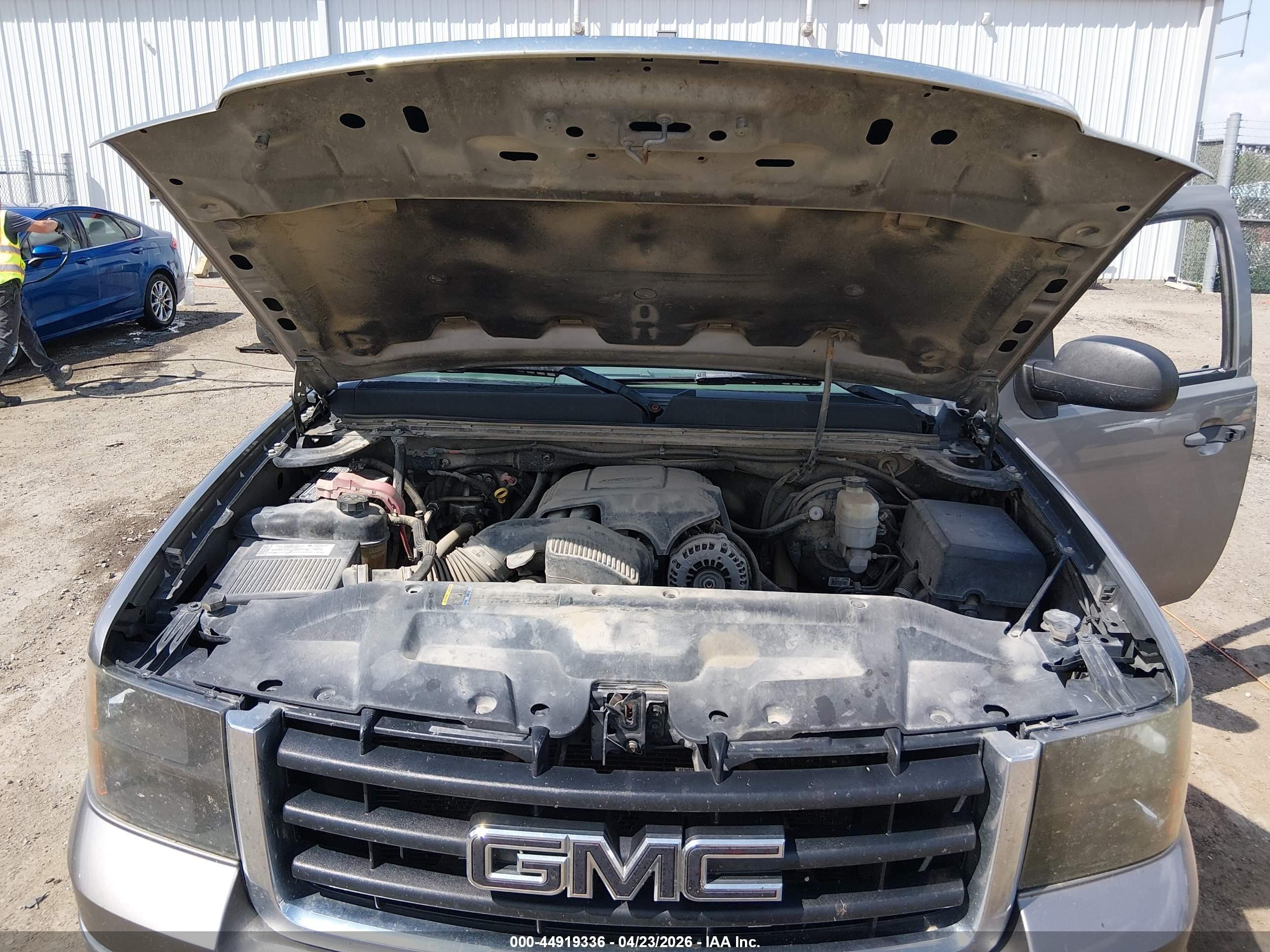 2007 Gmc Sierra 1500 Sl Gray vin: 3GTEC13C87G550500