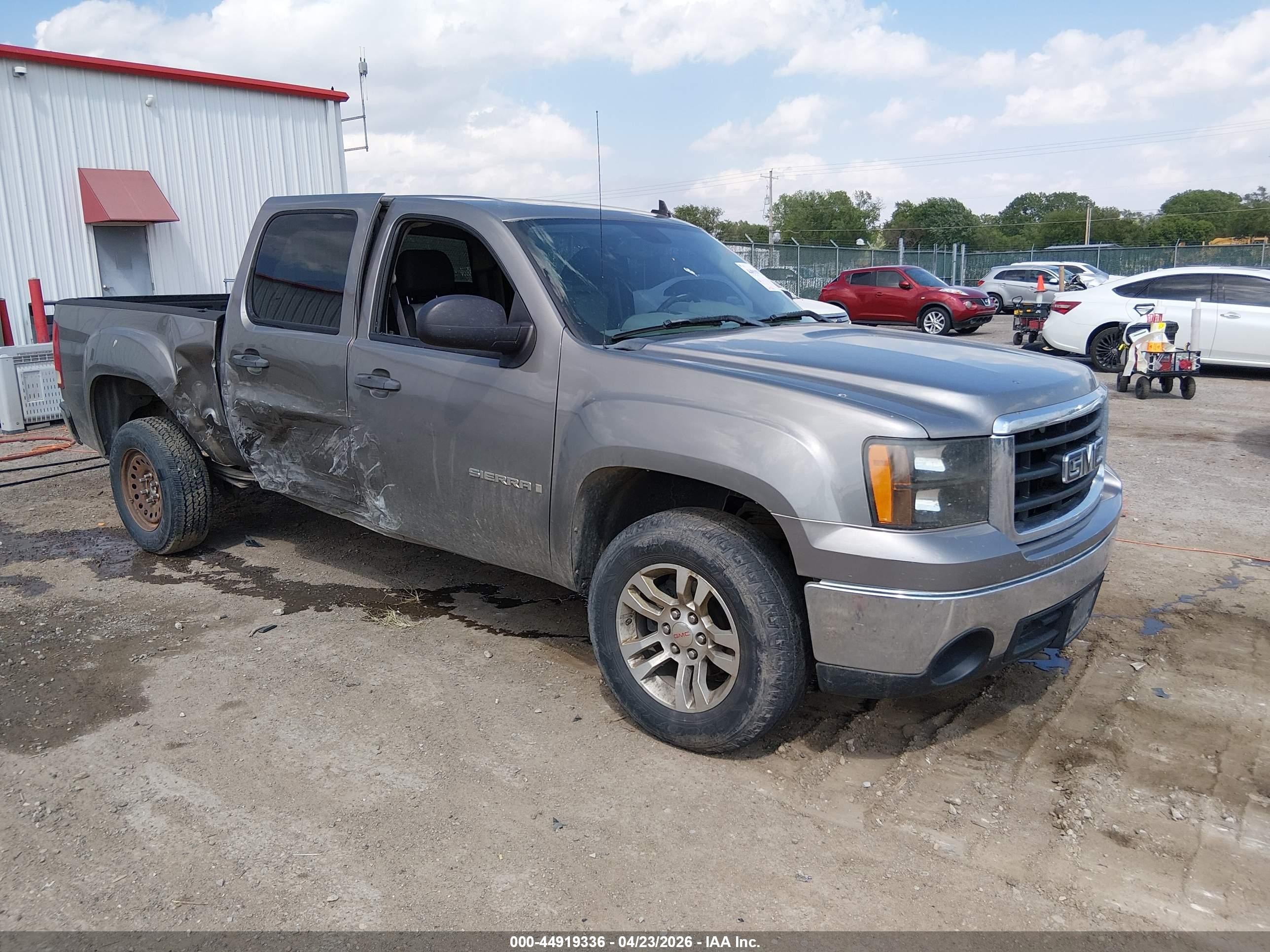 2007 Gmc Sierra 1500 Sl Gray vin: 3GTEC13C87G550500