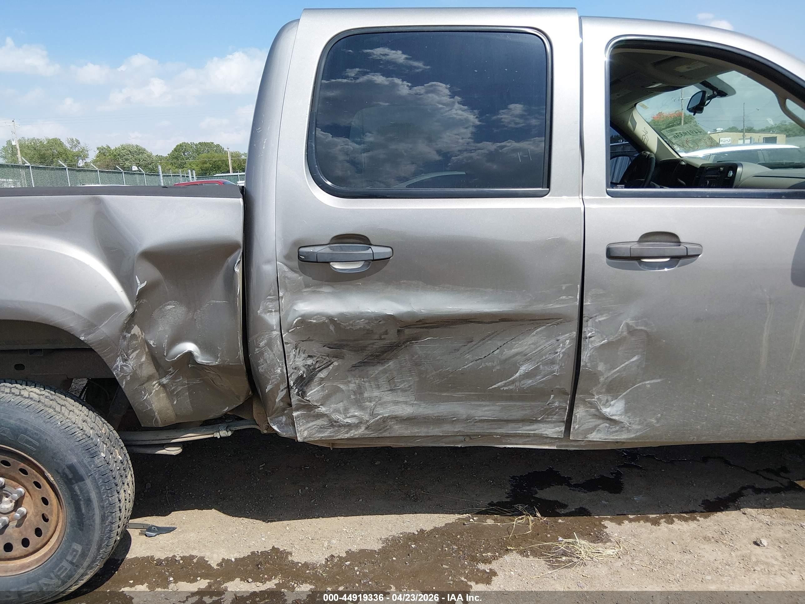 2007 Gmc Sierra 1500 Sl Gray vin: 3GTEC13C87G550500