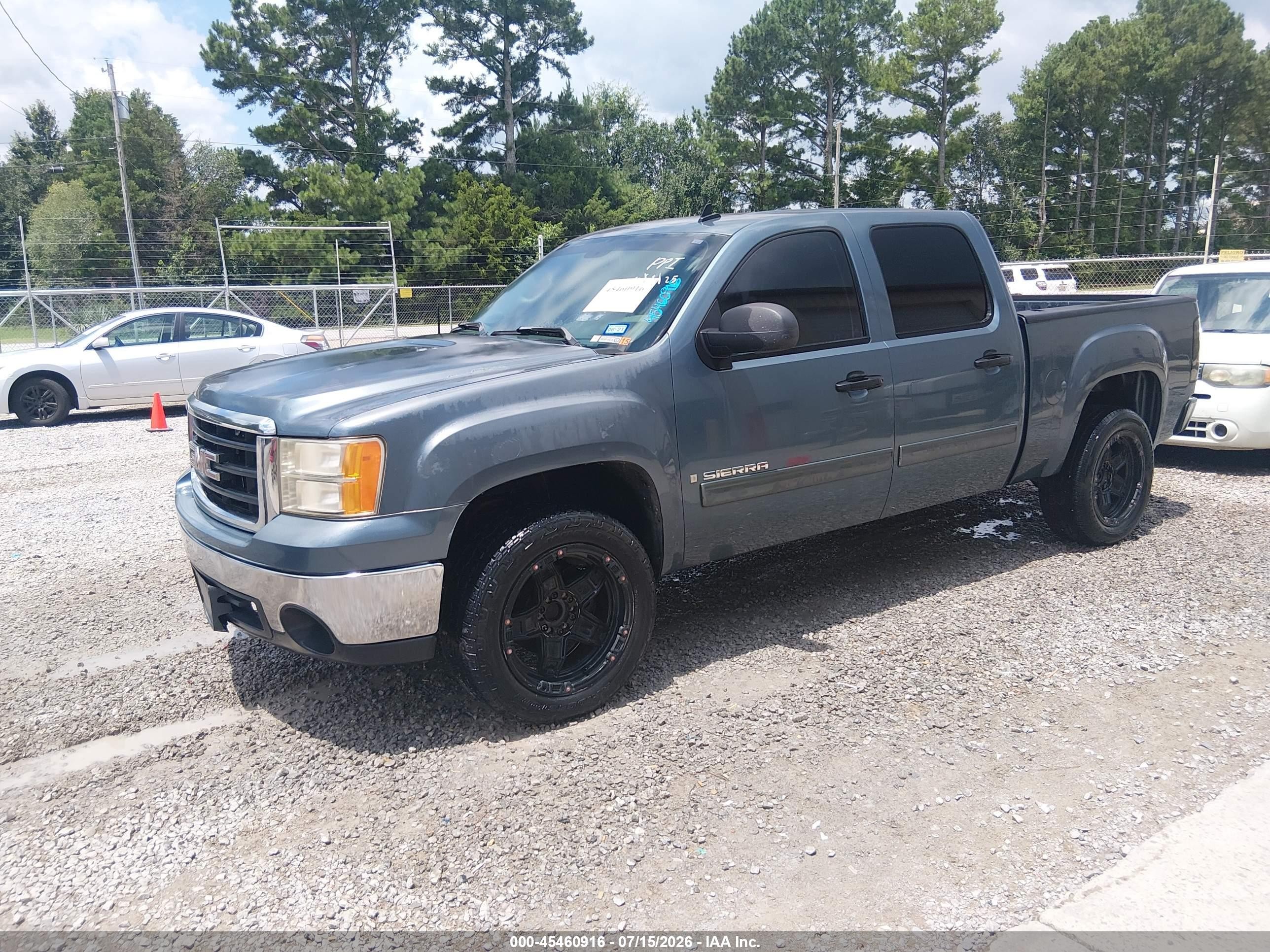 2008 Gmc Sierra 1500 Sl Blue vin: 3GTEC13C88G222480