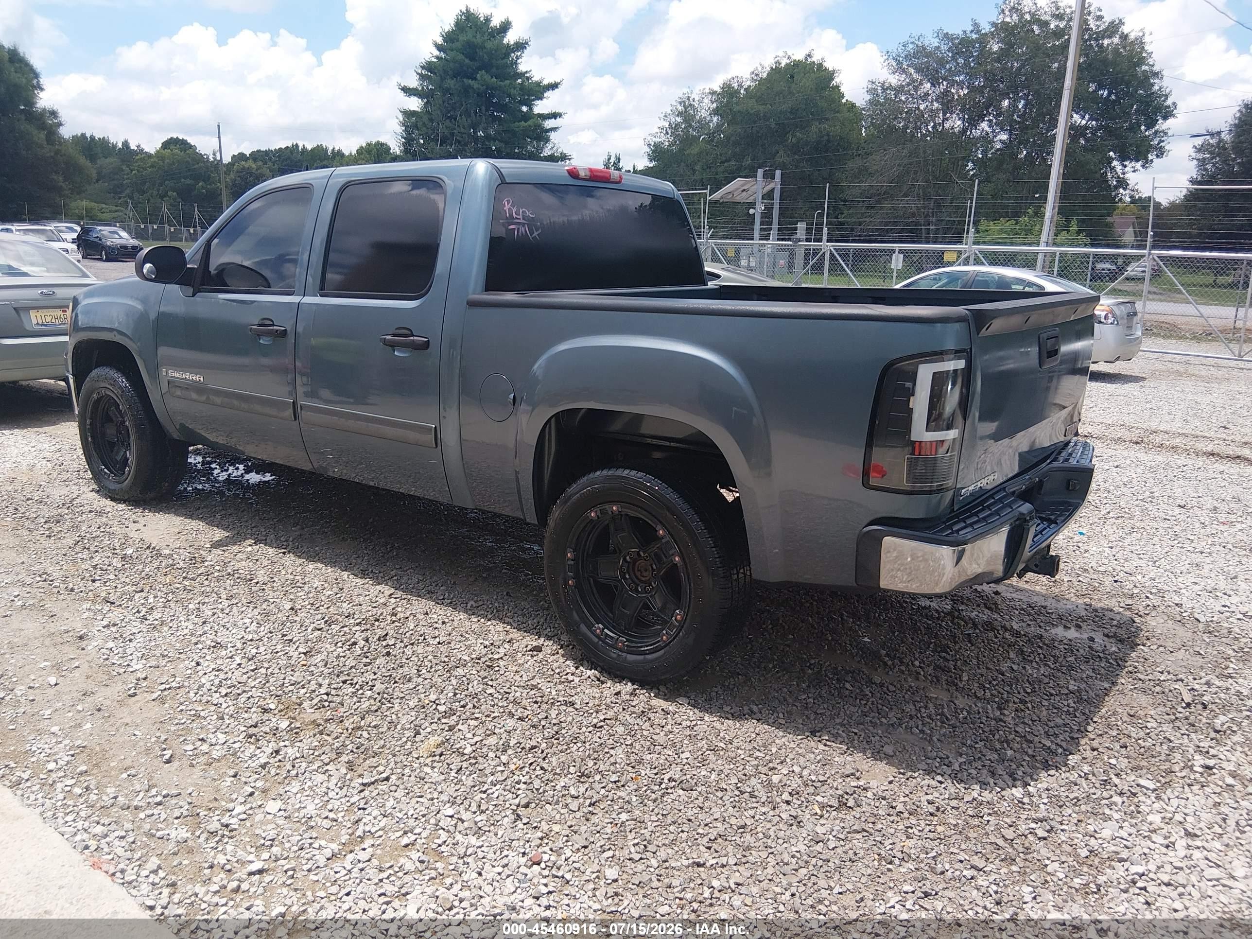 2008 Gmc Sierra 1500 Sl Blue vin: 3GTEC13C88G222480