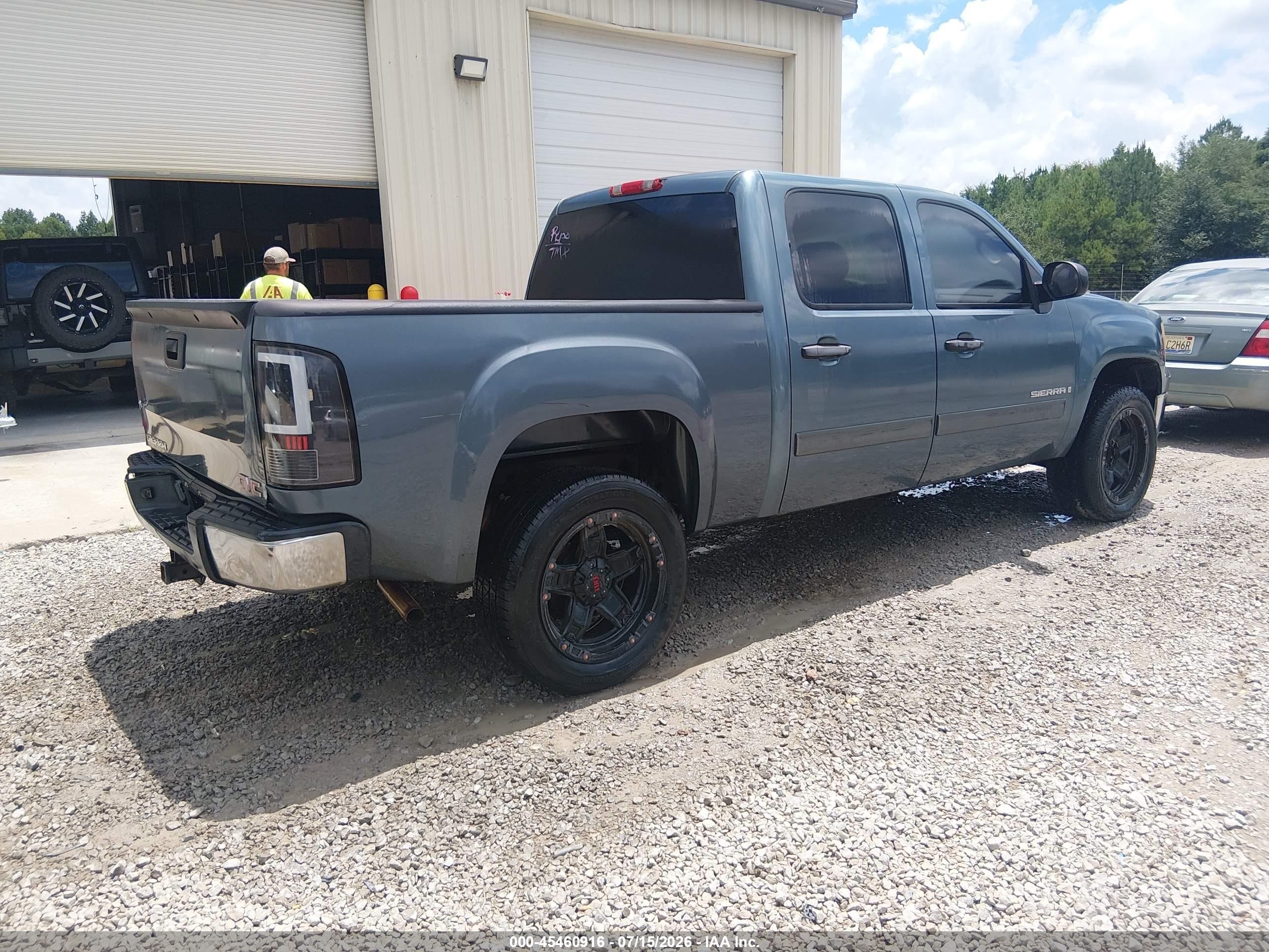 2008 Gmc Sierra 1500 Sl Blue vin: 3GTEC13C88G222480