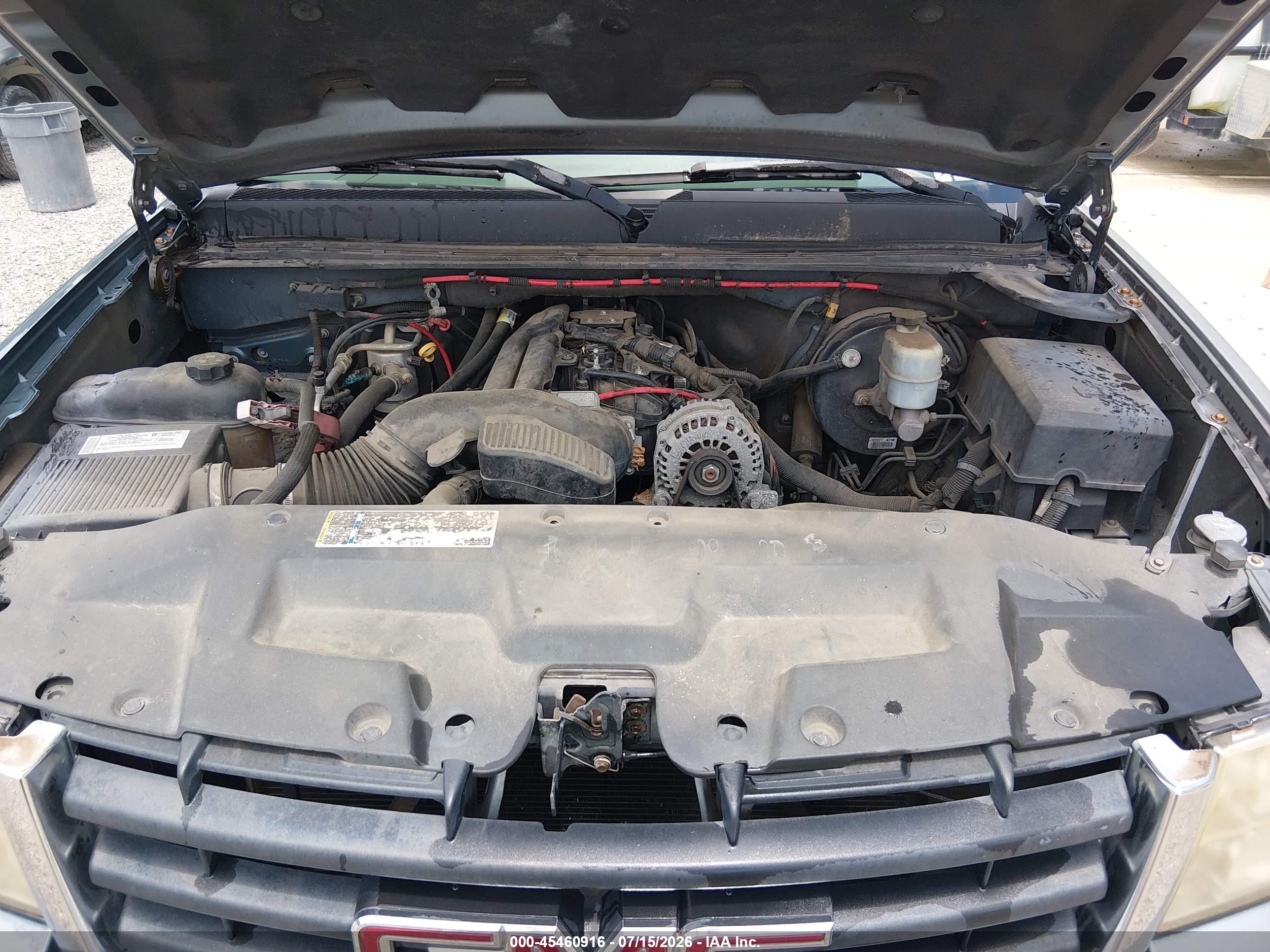 2008 Gmc Sierra 1500 Sl Blue vin: 3GTEC13C88G222480