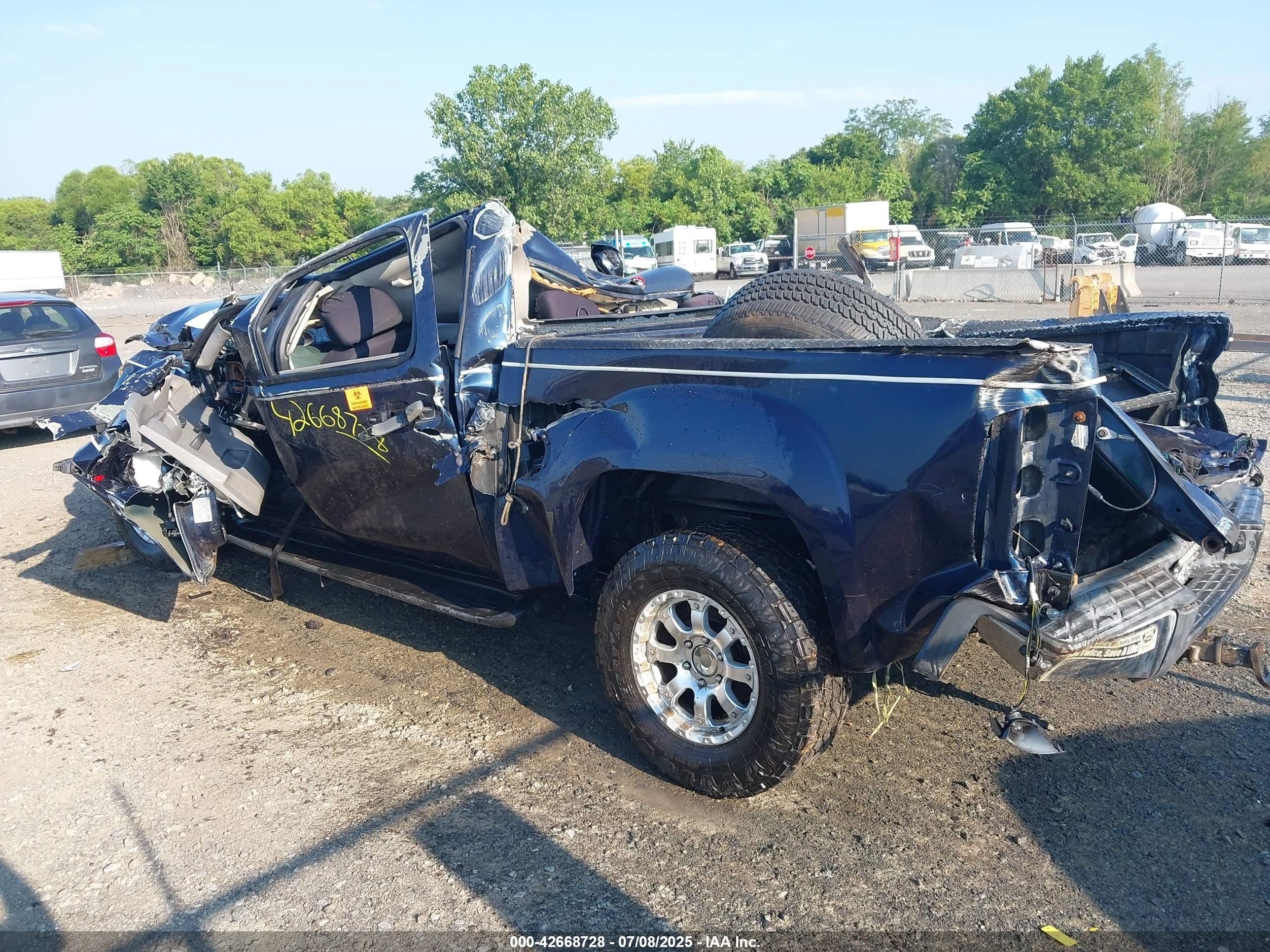 2007 Gmc Sierra 1500 Work Truck Blue vin: 3GTEC13CX7G535514