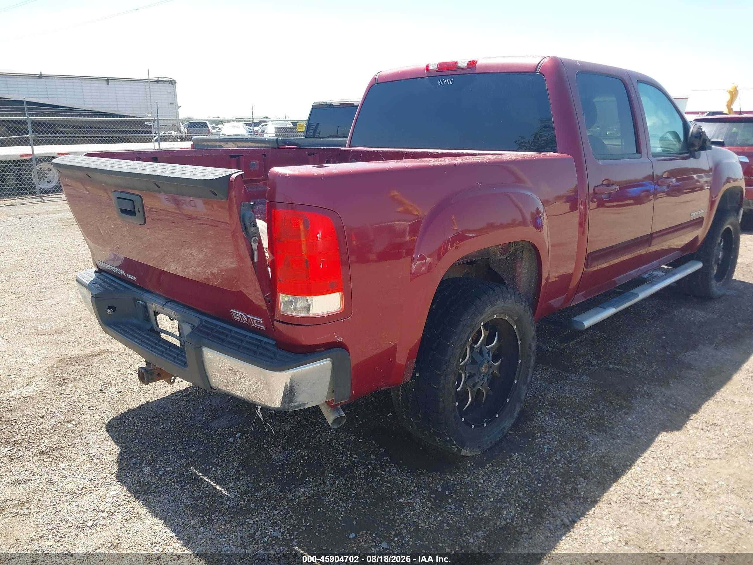 2007 Gmc Sierra 1500 Slt Maroon vin: 3GTEC13J27G507494