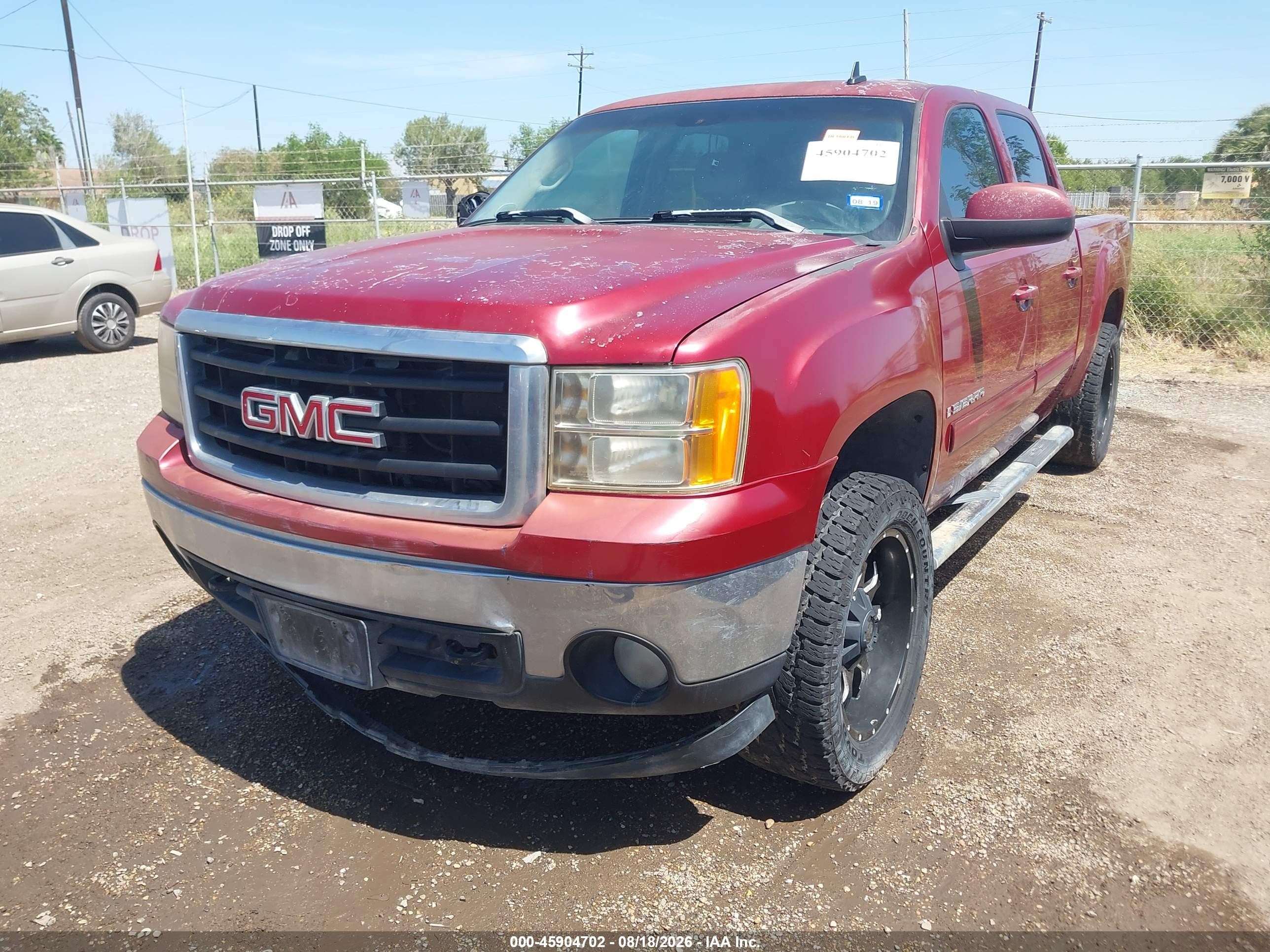2007 Gmc Sierra 1500 Slt Maroon vin: 3GTEC13J27G507494