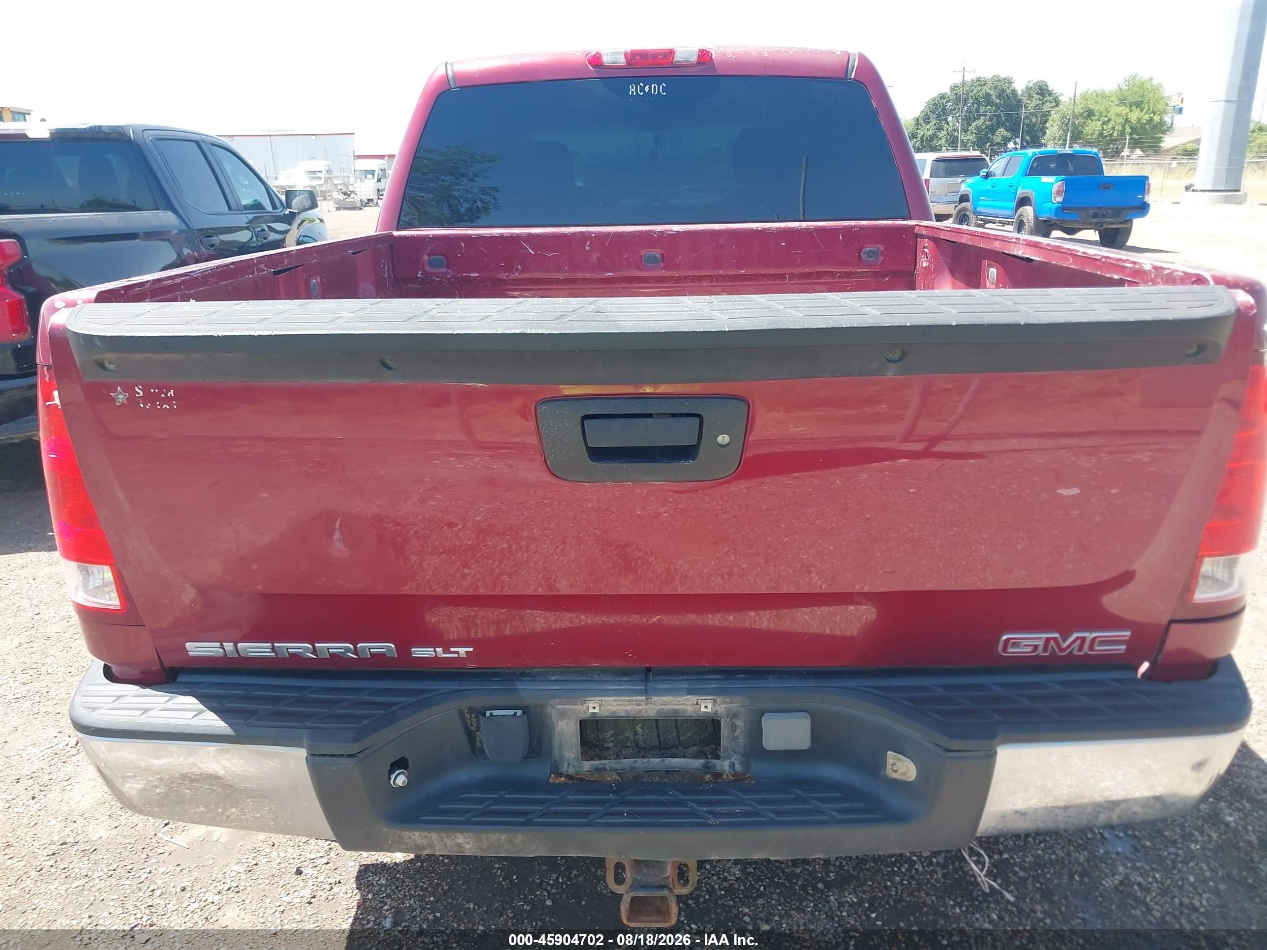 2007 Gmc Sierra 1500 Slt Maroon vin: 3GTEC13J27G507494