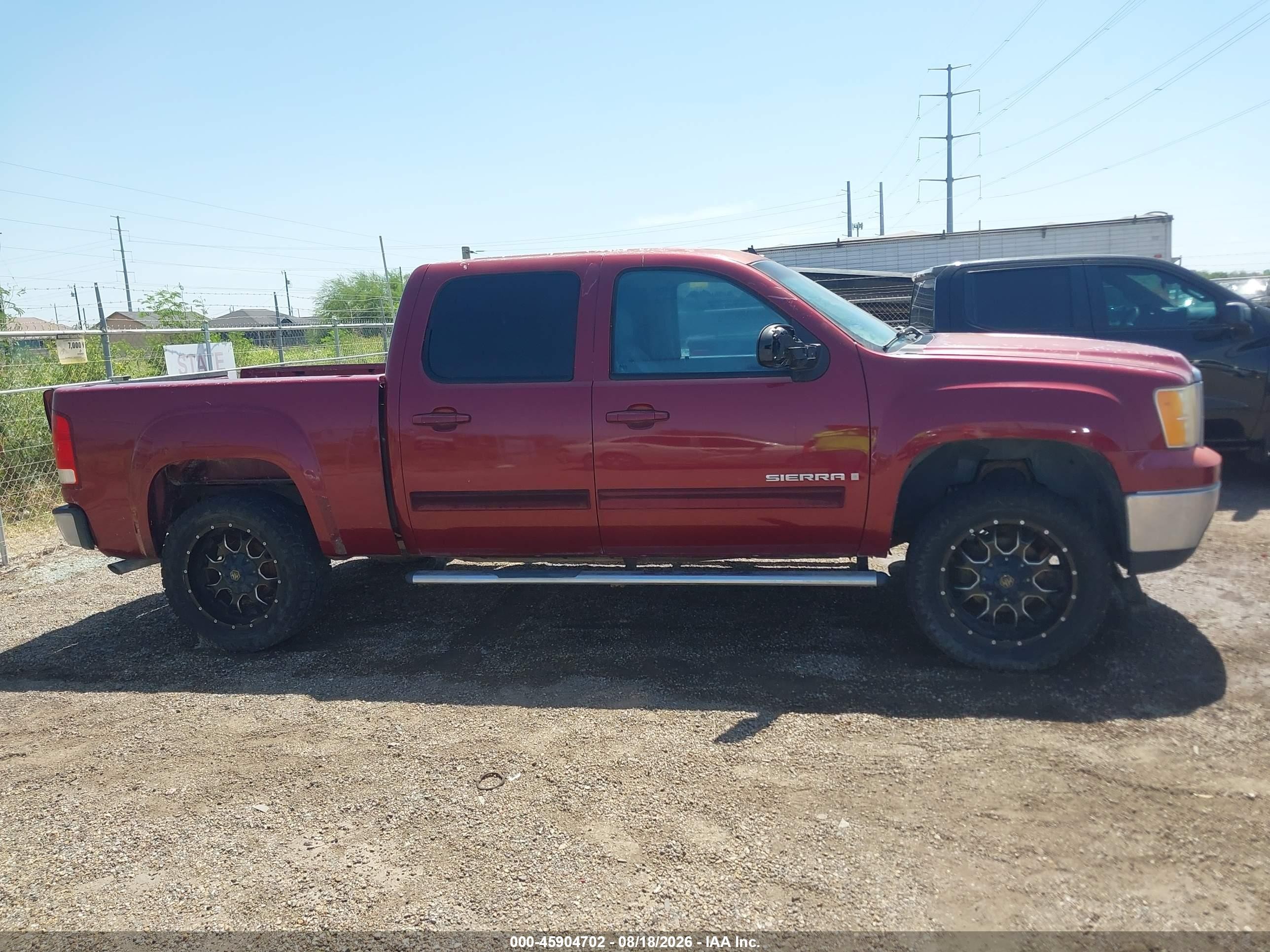 2007 Gmc Sierra 1500 Slt Maroon vin: 3GTEC13J27G507494