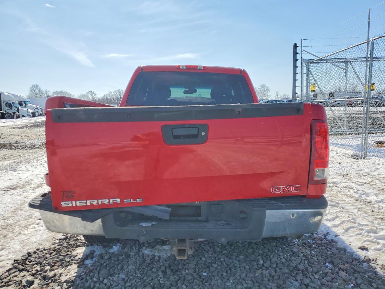 2007 Gmc New Sierra C1500 Red vin: 3GTEC13J47G556597