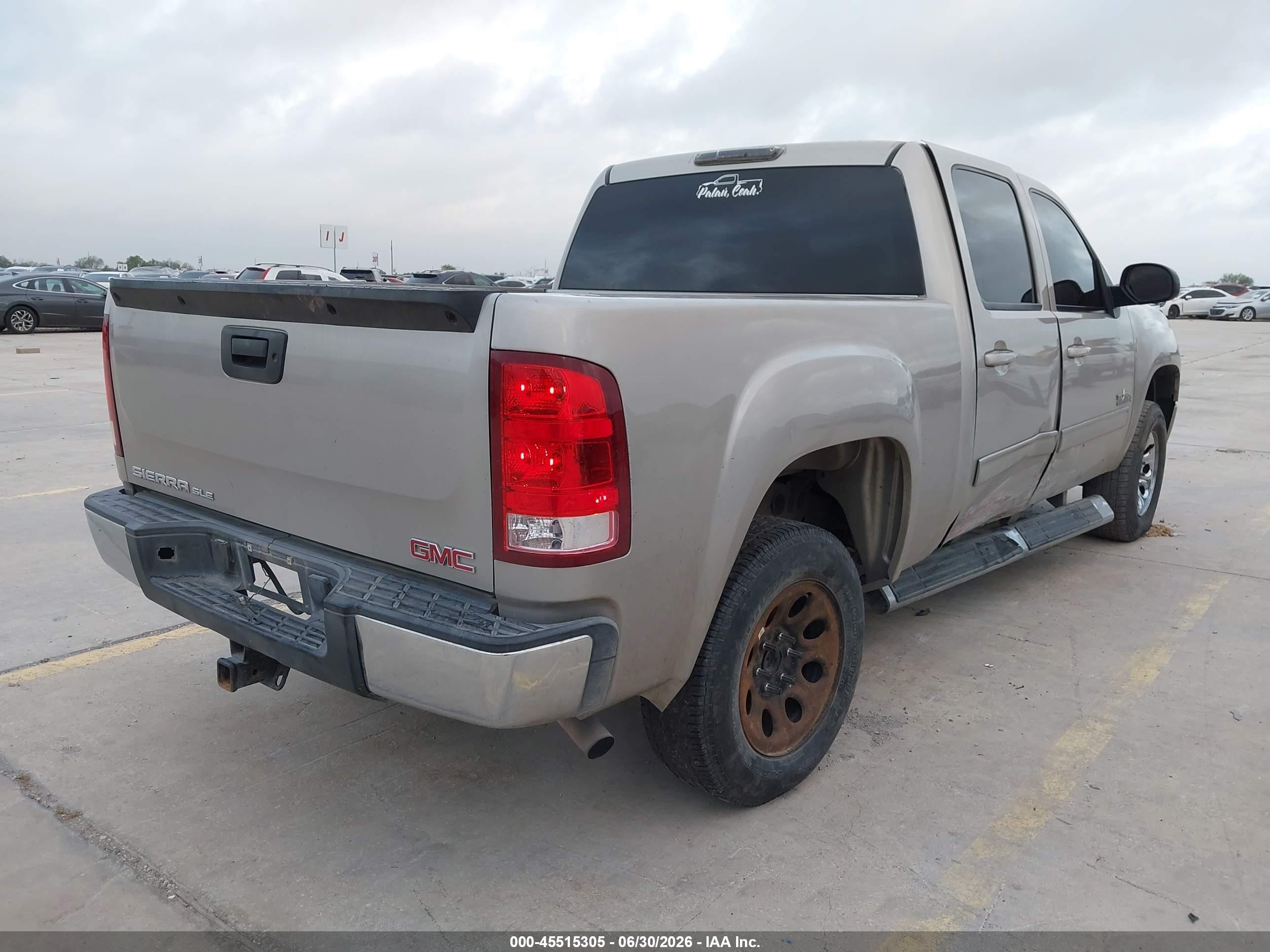 2008 Gmc Sierra 1500 Sle1 Silver vin: 3GTEC13J58G284014