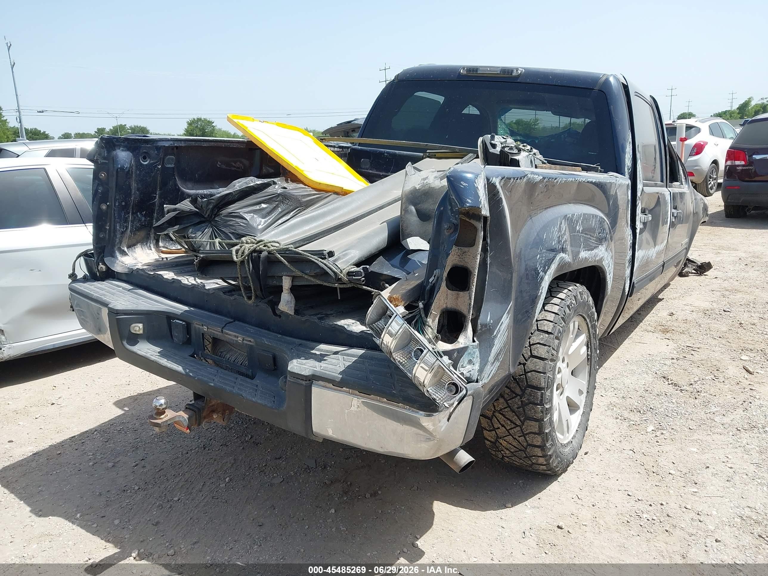 2007 Gmc Sierra 1500 Sle1 Blue vin: 3GTEC13J67G518921