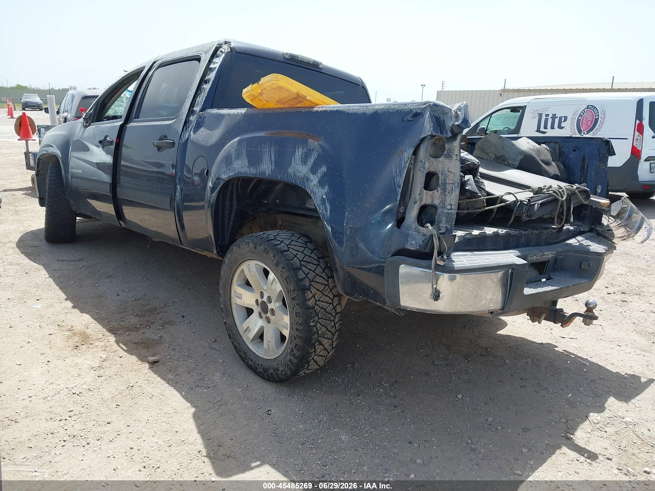 2007 Gmc Sierra 1500 Sle1 Blue vin: 3GTEC13J67G518921