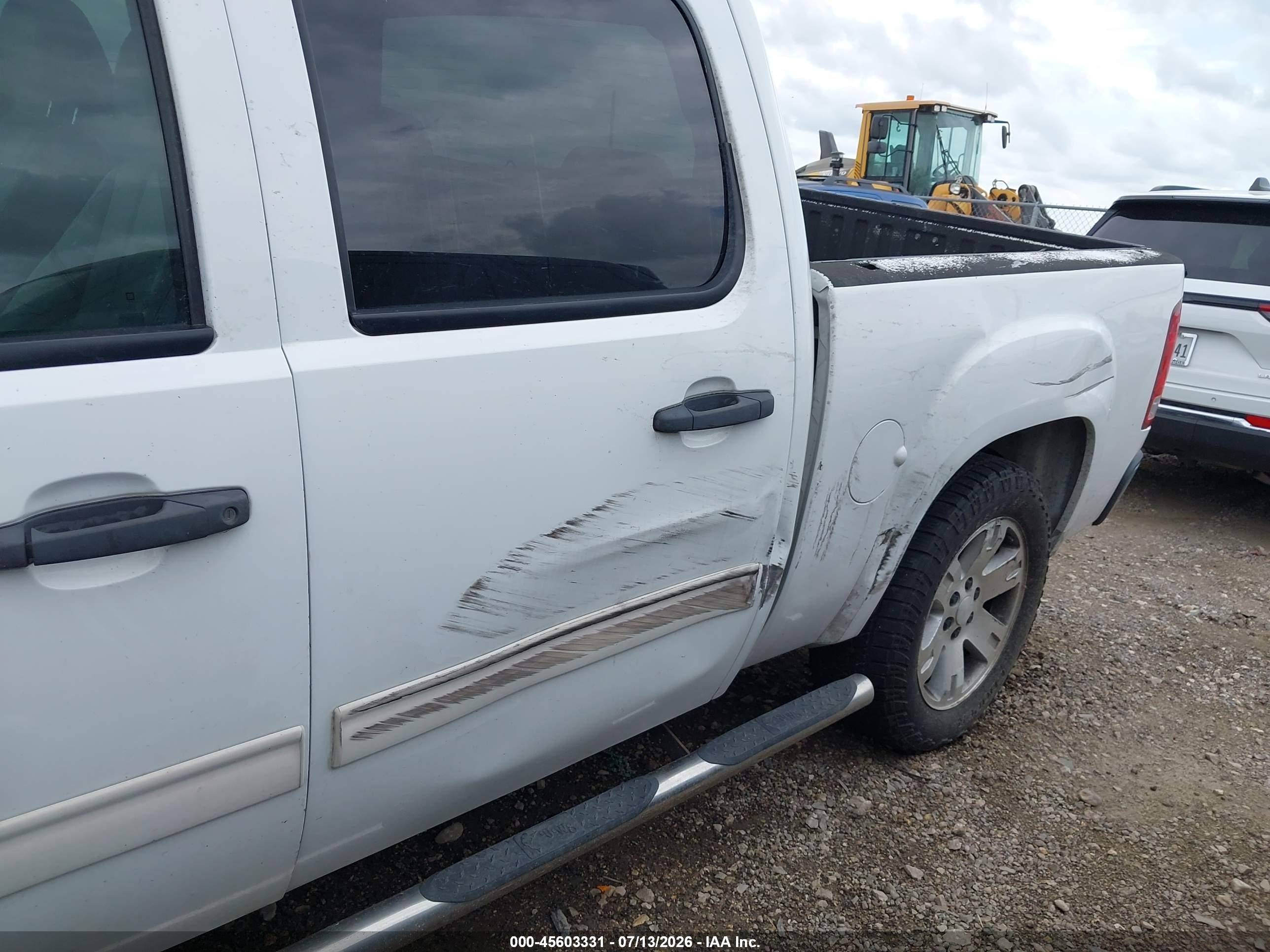 2008 Gmc Sierra 1500 Sle1 White vin: 3GTEC13J68G313634