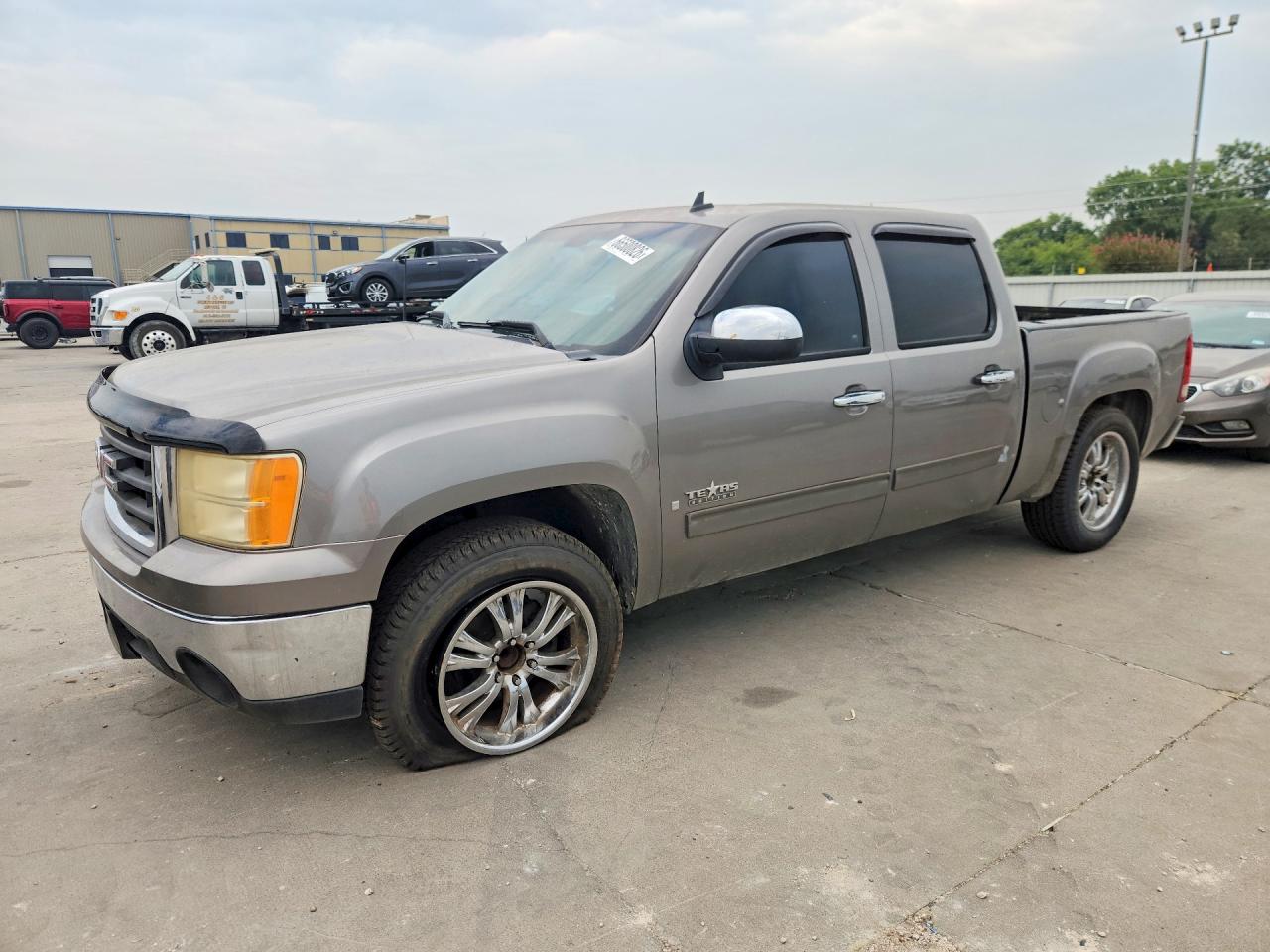 2008 Gmc Sierra C1500 Gray vin: 3GTEC13J88G138920