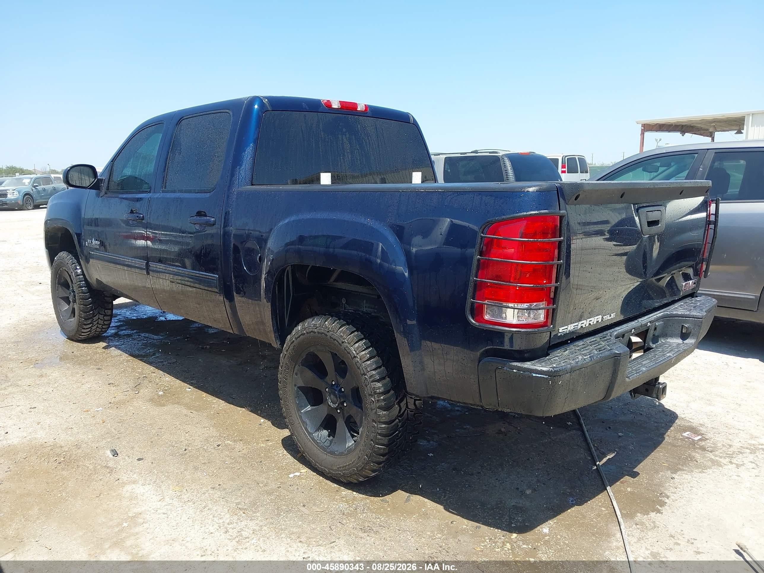 2008 Gmc Sierra 1500 Sle1 Black vin: 3GTEC13JX8G297311