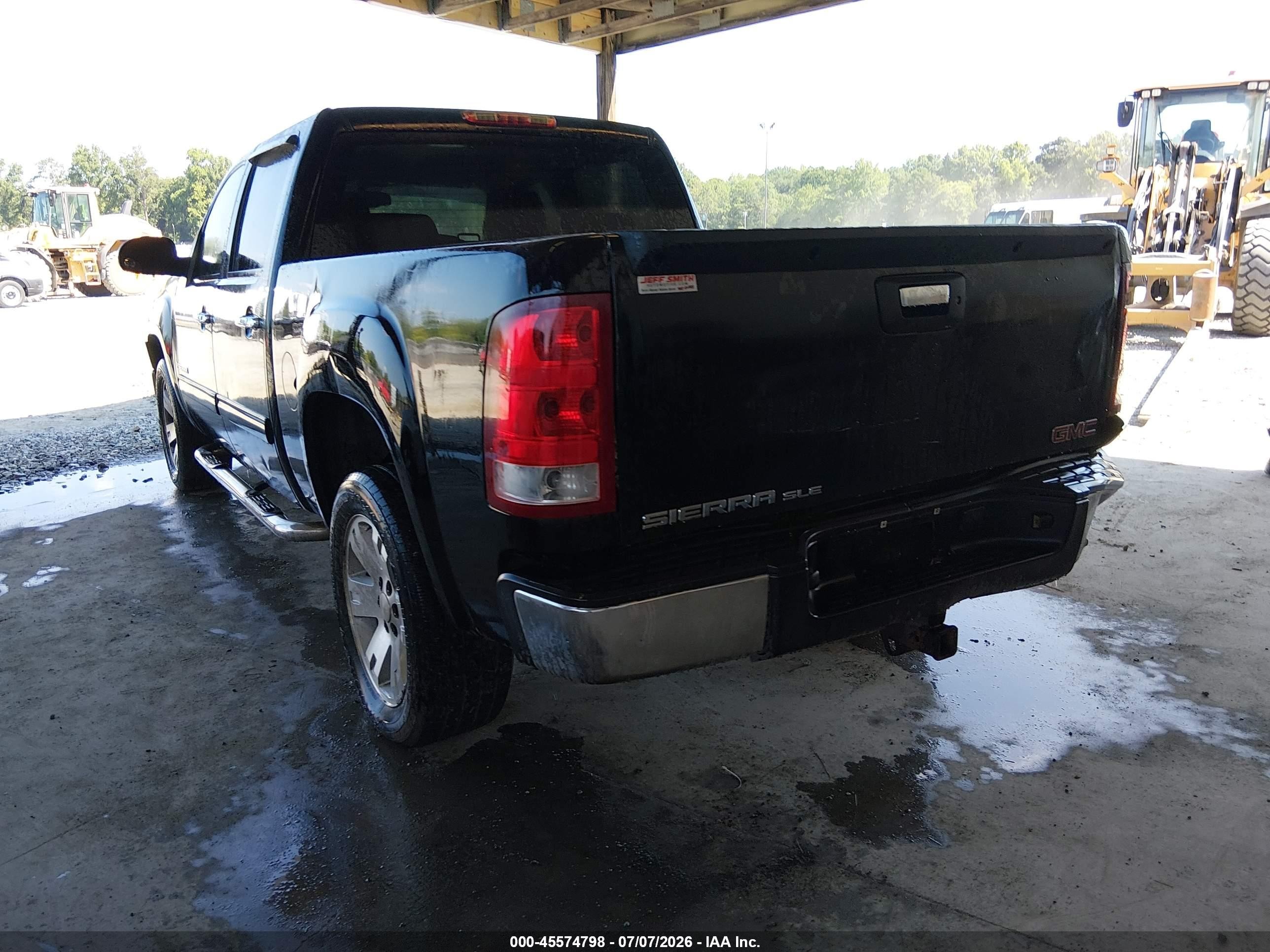 2008 Gmc Sierra 1500 Sle1 Black vin: 3GTEC13JX8G313099