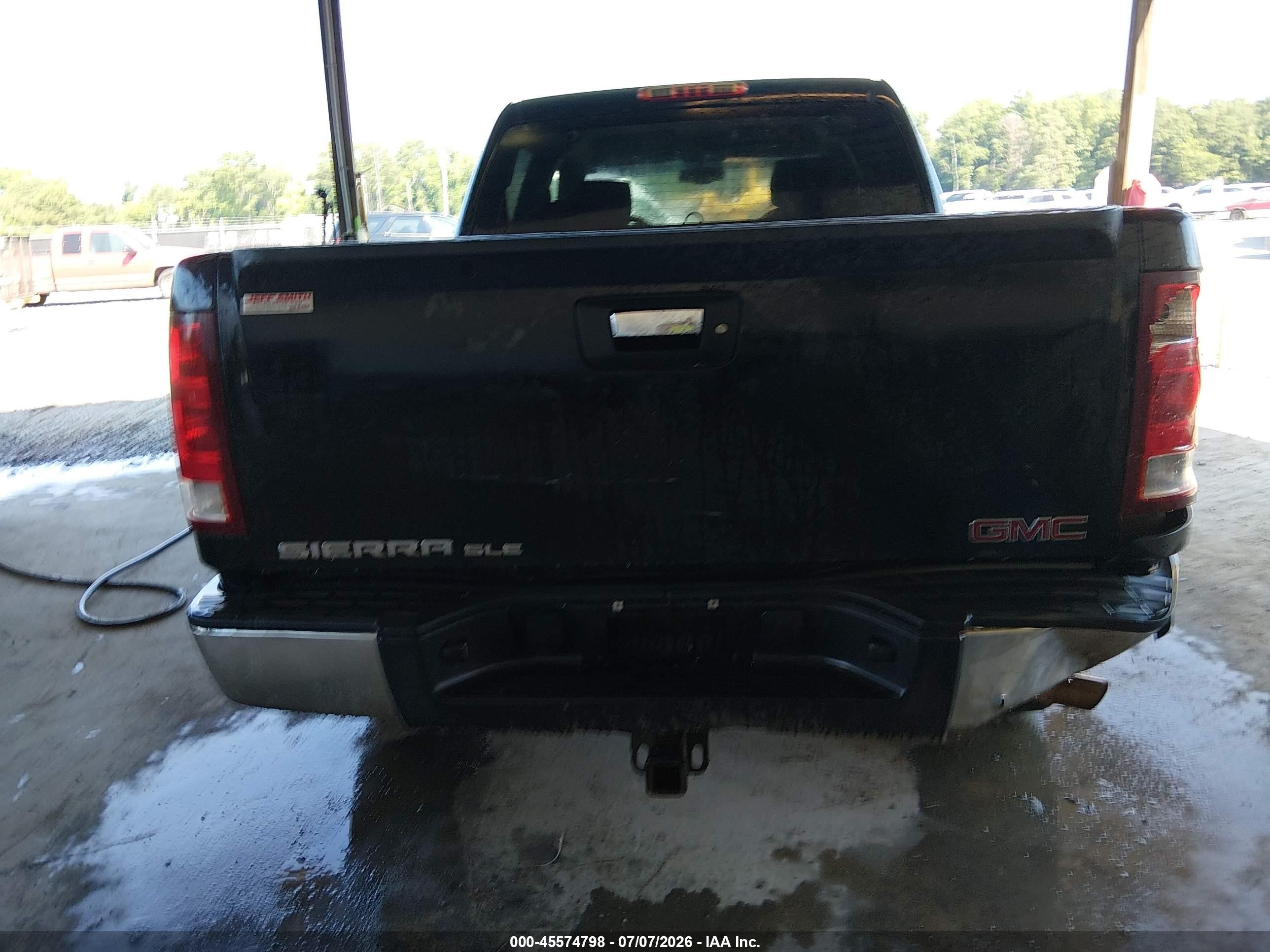 2008 Gmc Sierra 1500 Sle1 Black vin: 3GTEC13JX8G313099