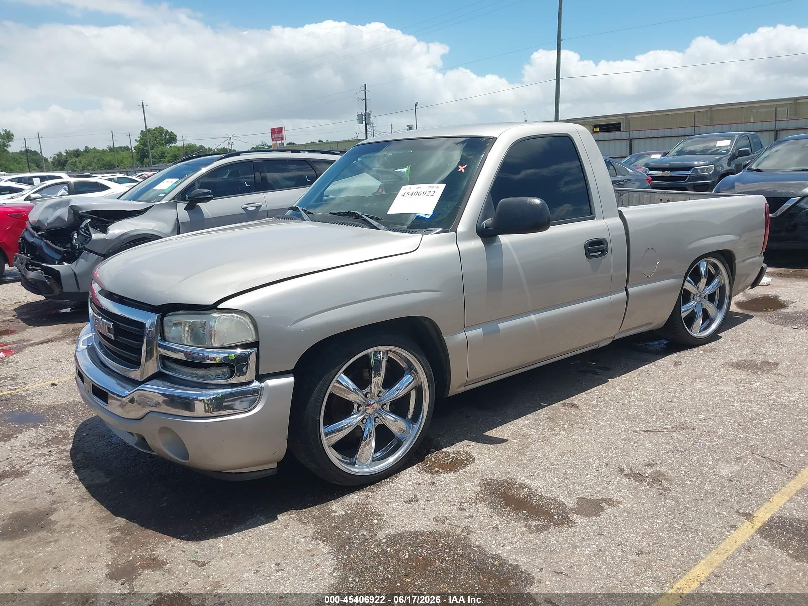 2006 Gmc Sierra 1500 Sl Beige vin: 3GTEC14V26G190039