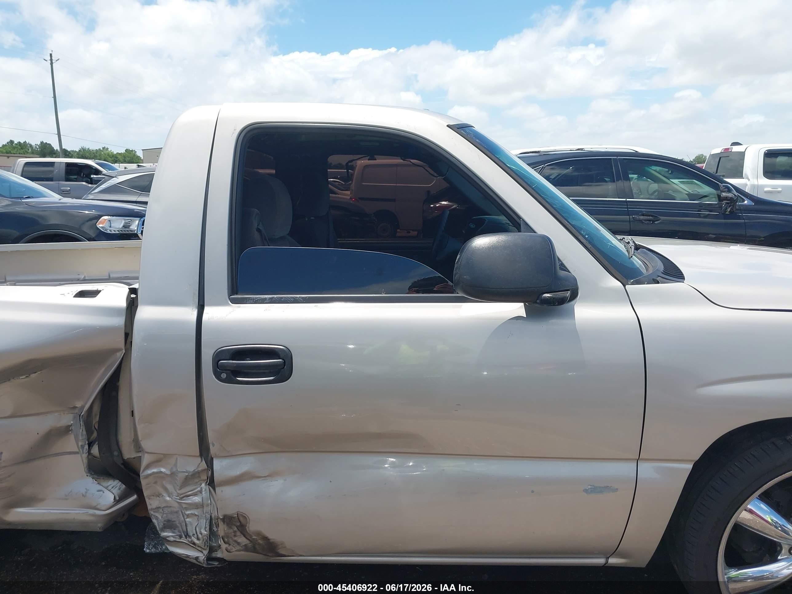 2006 Gmc Sierra 1500 Sl Beige vin: 3GTEC14V26G190039