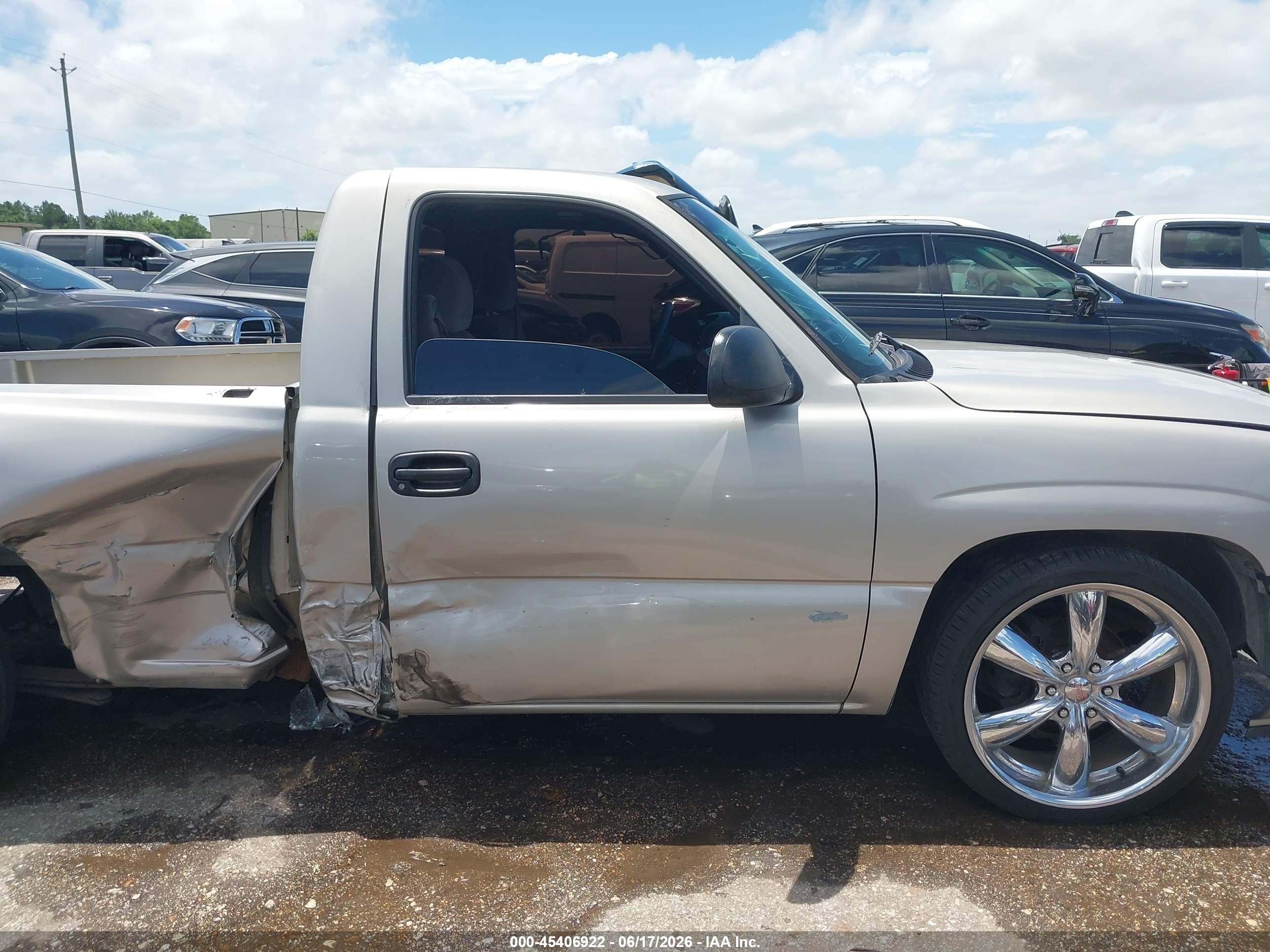 2006 Gmc Sierra 1500 Sl Beige vin: 3GTEC14V26G190039