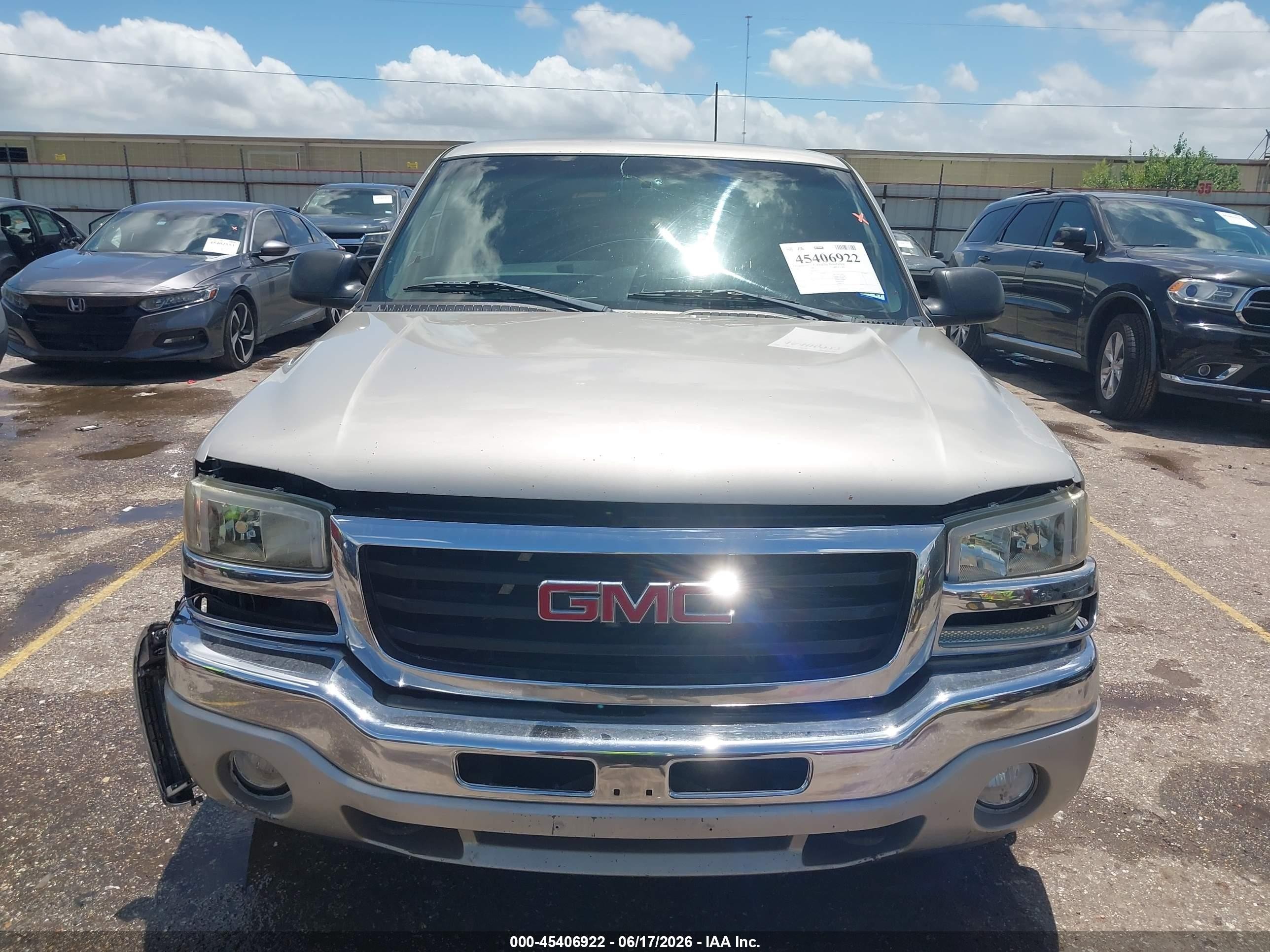 2006 Gmc Sierra 1500 Sl Beige vin: 3GTEC14V26G190039