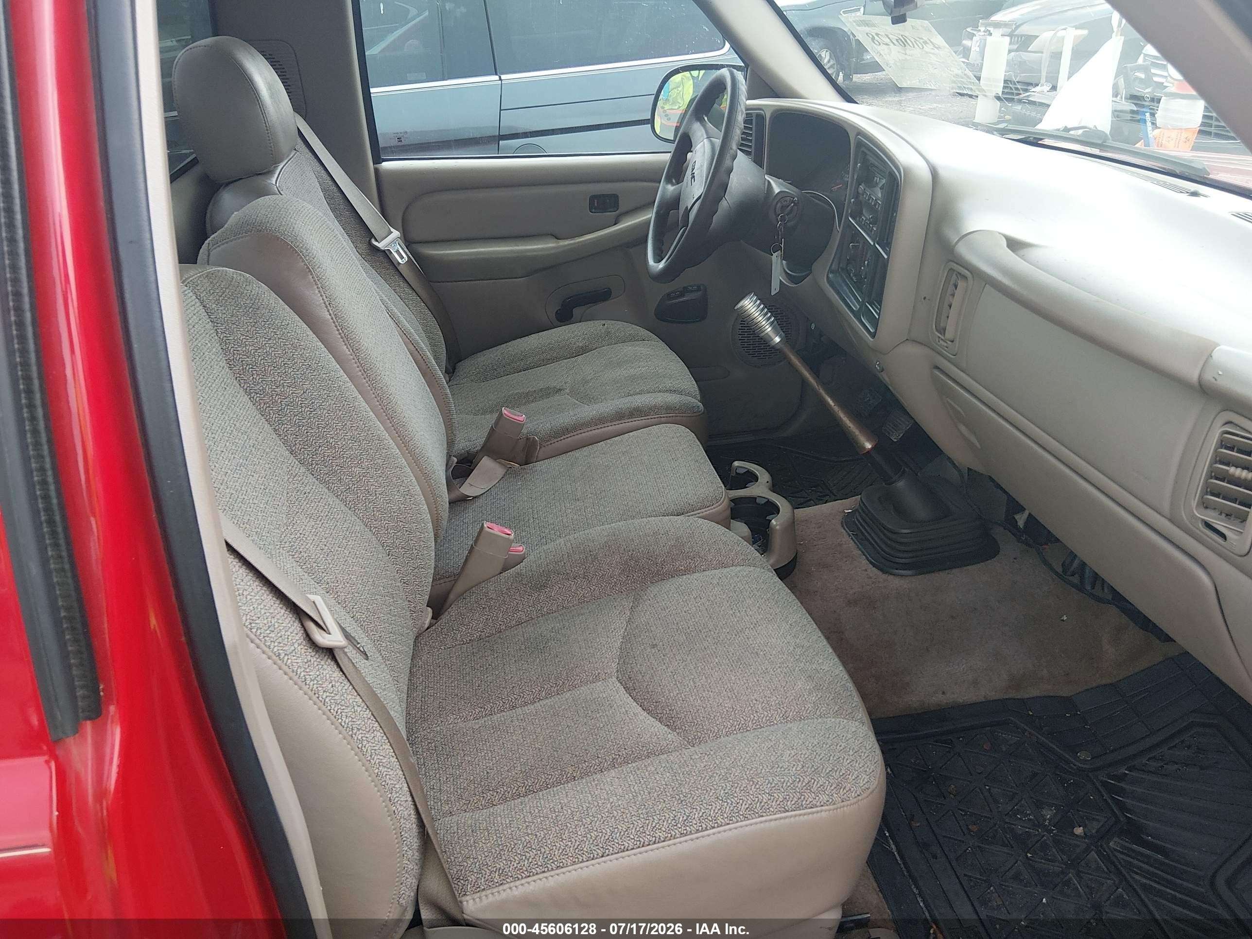 2006 Gmc Sierra 1500 Sl Red vin: 3GTEC14V86G200363