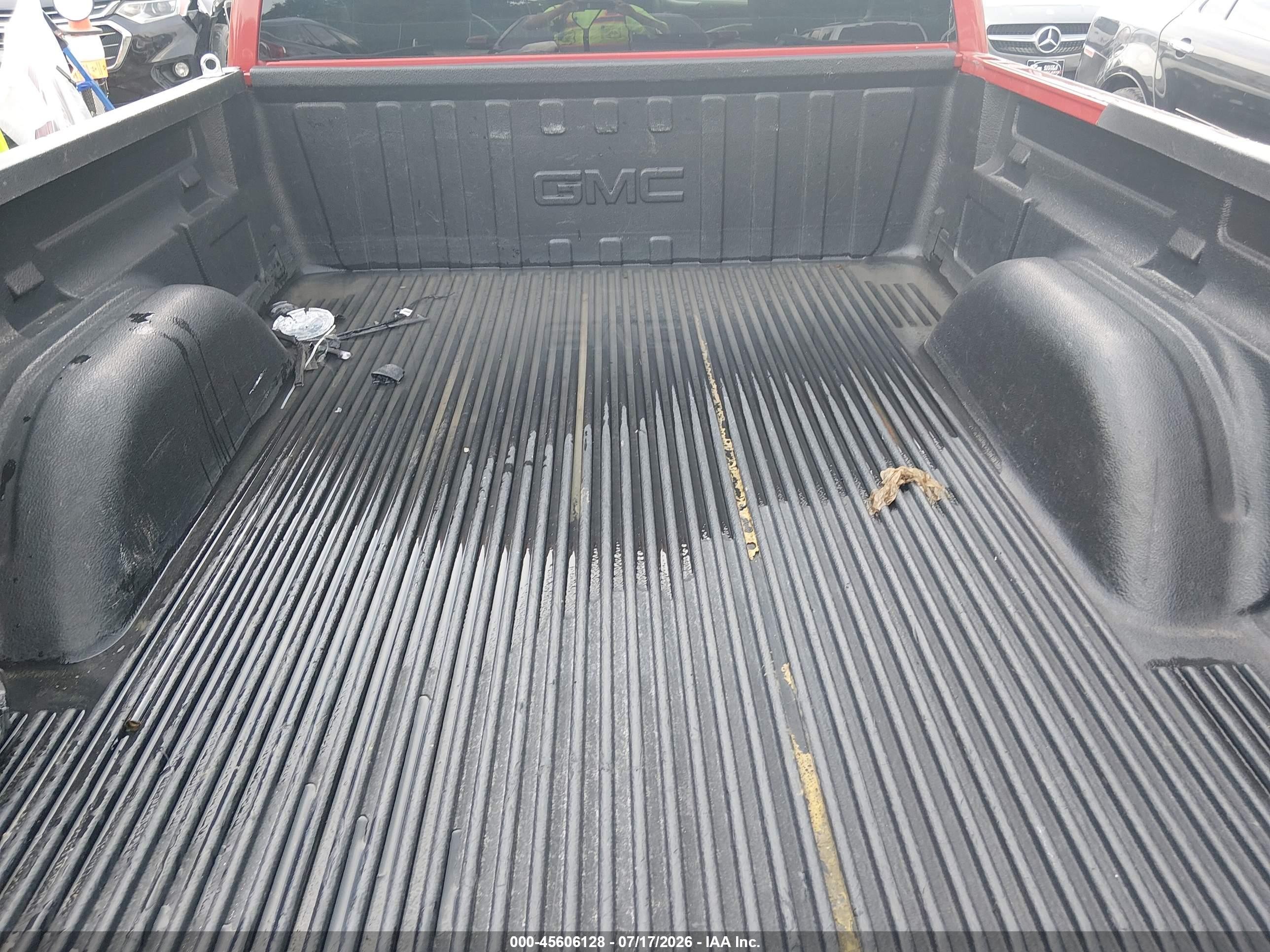 2006 Gmc Sierra 1500 Sl Red vin: 3GTEC14V86G200363