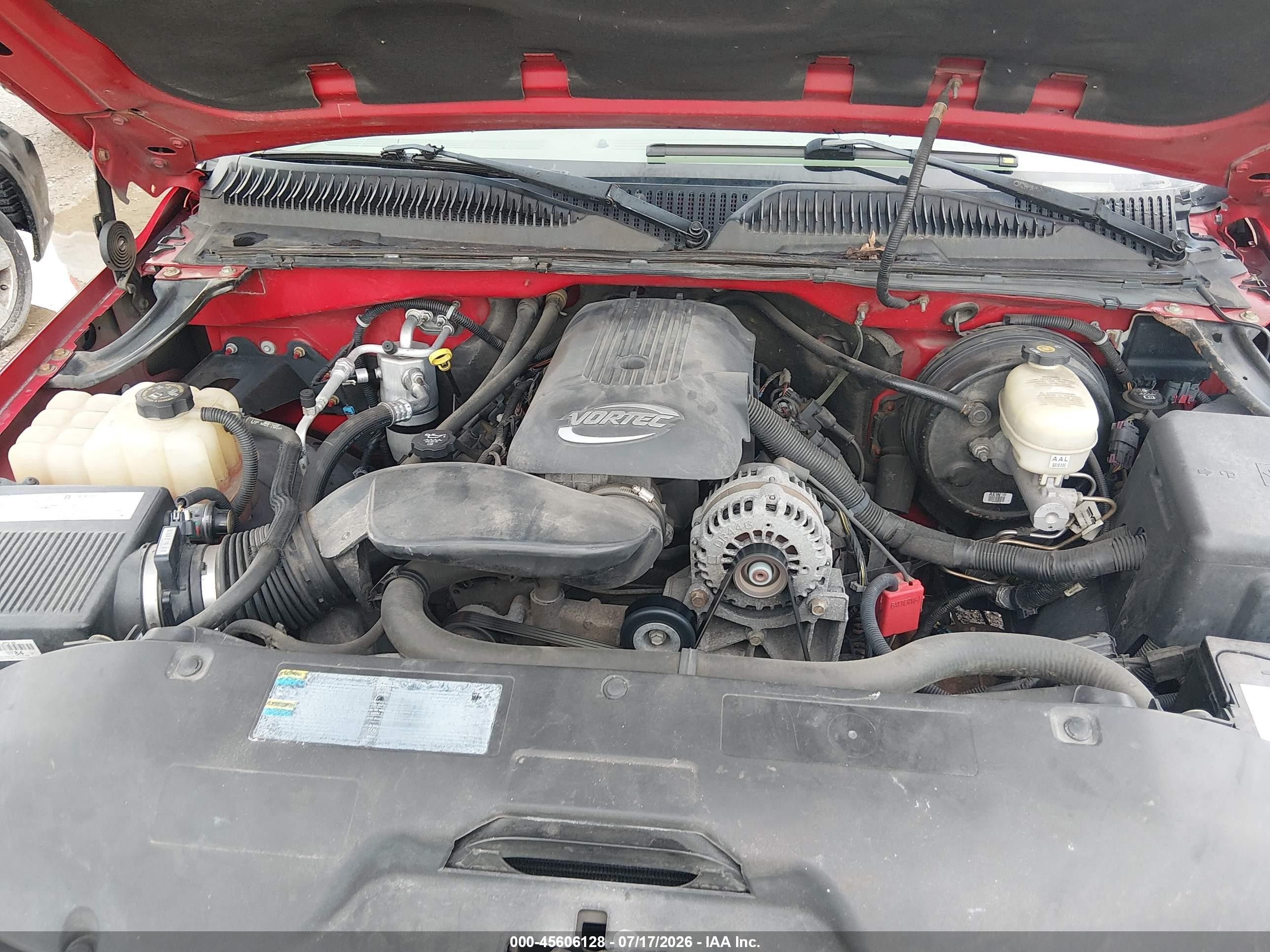 2006 Gmc Sierra 1500 Sl Red vin: 3GTEC14V86G200363