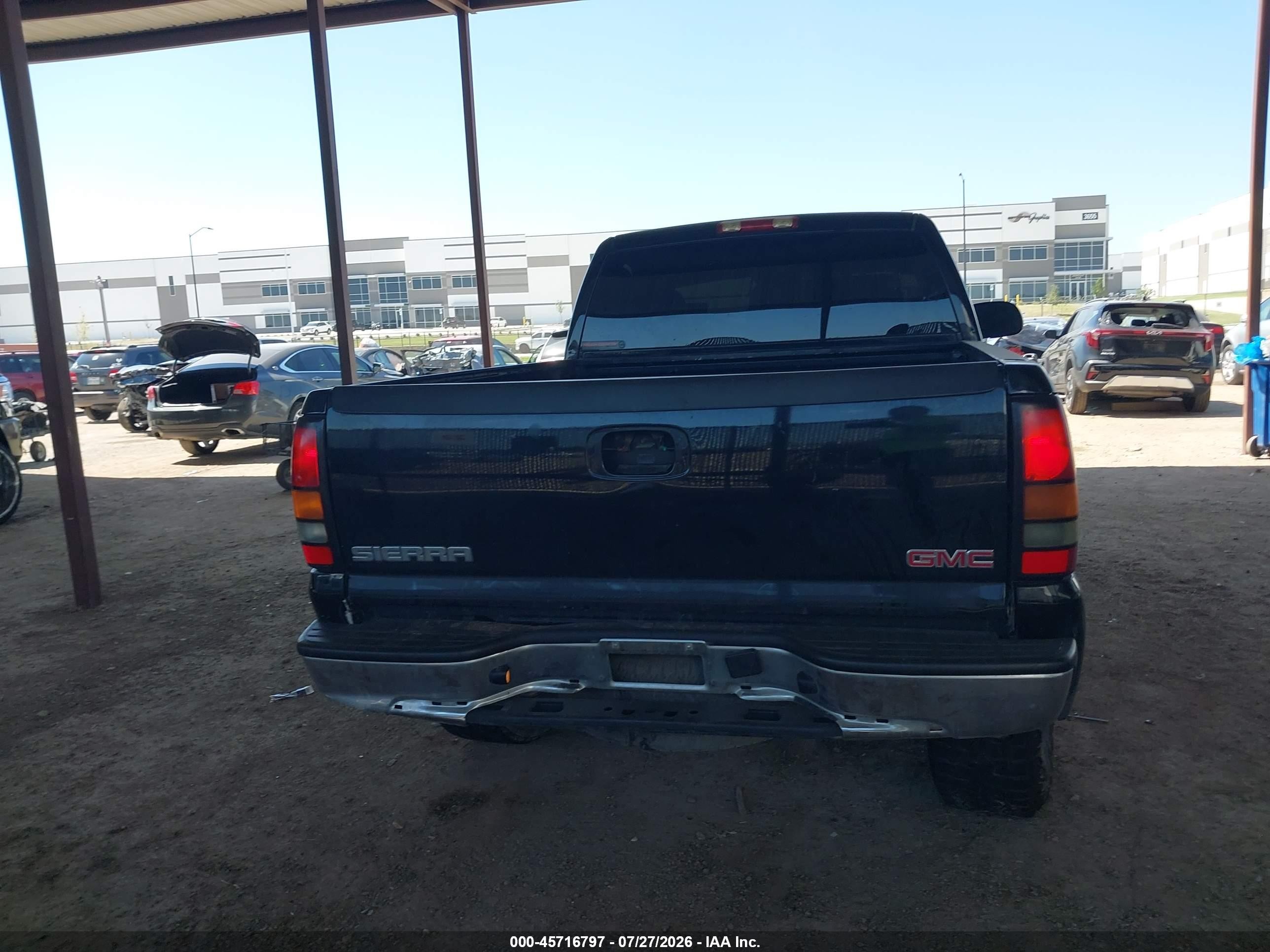2006 Gmc Sierra 1500 Sl Black vin: 3GTEC14X06G256265